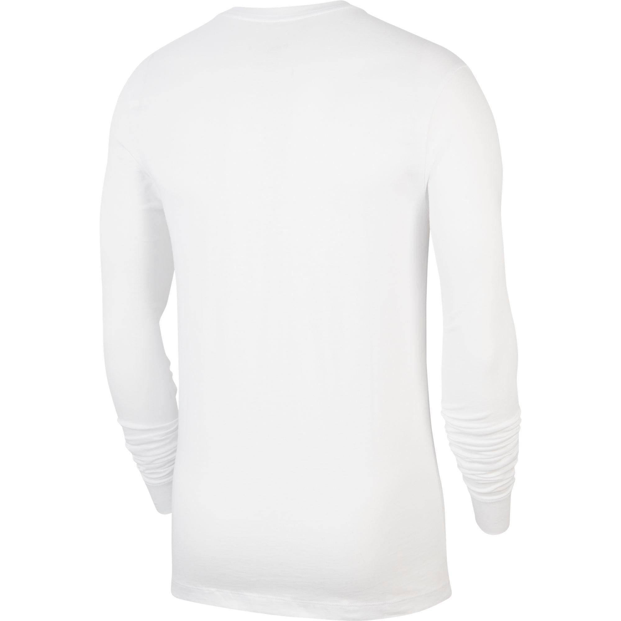 white nike undershirt