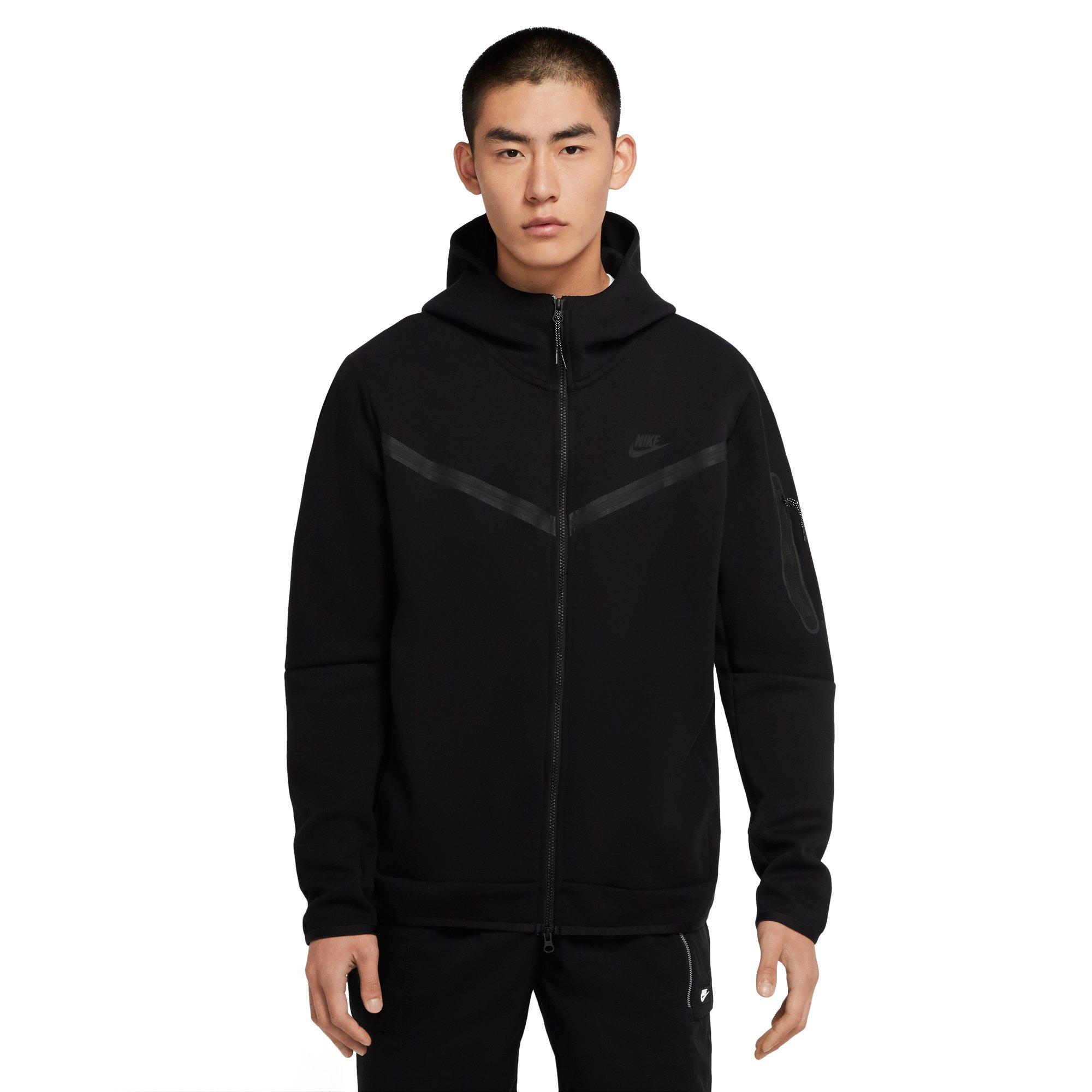 black nike pullover jacket