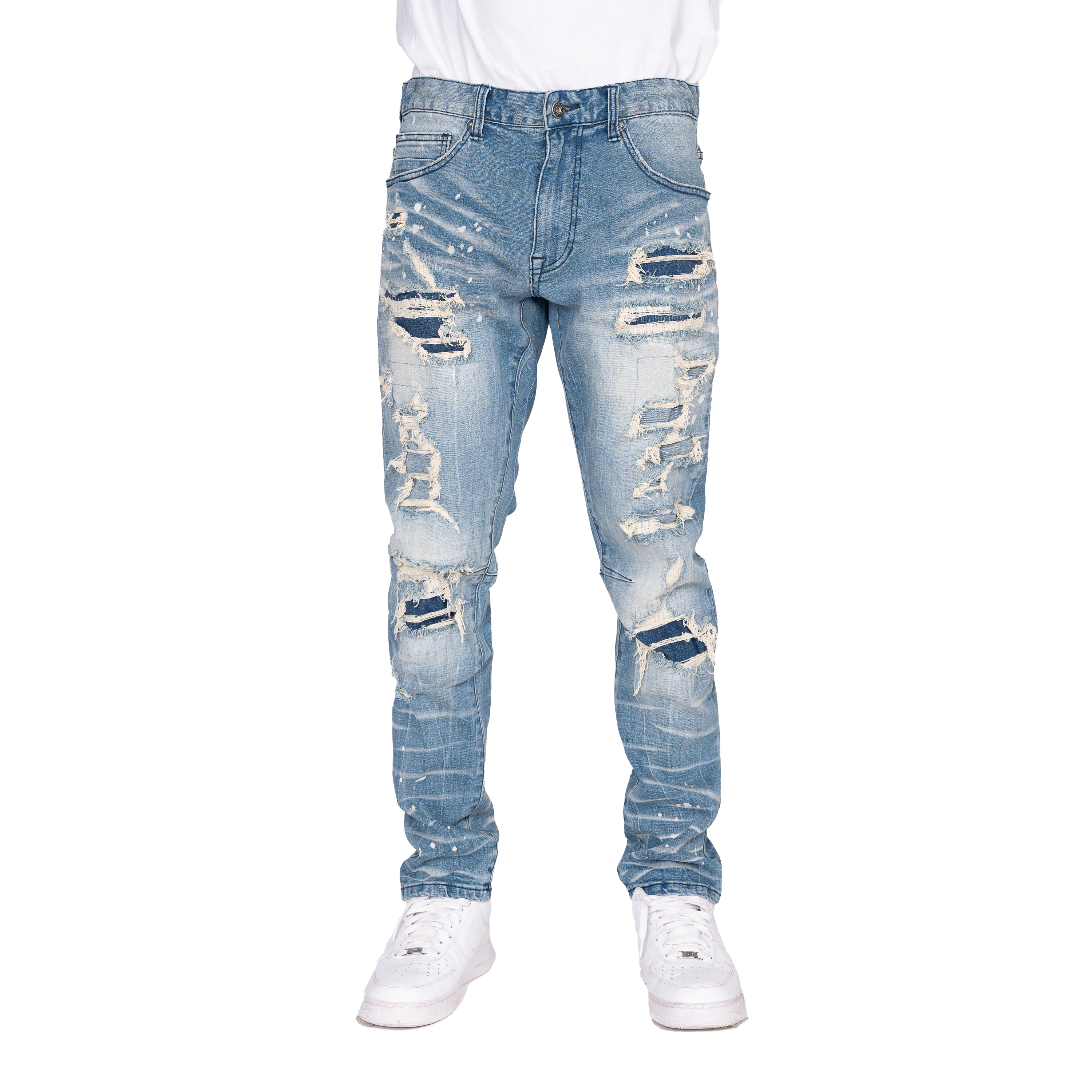 original vintage denim smoke rise jeans