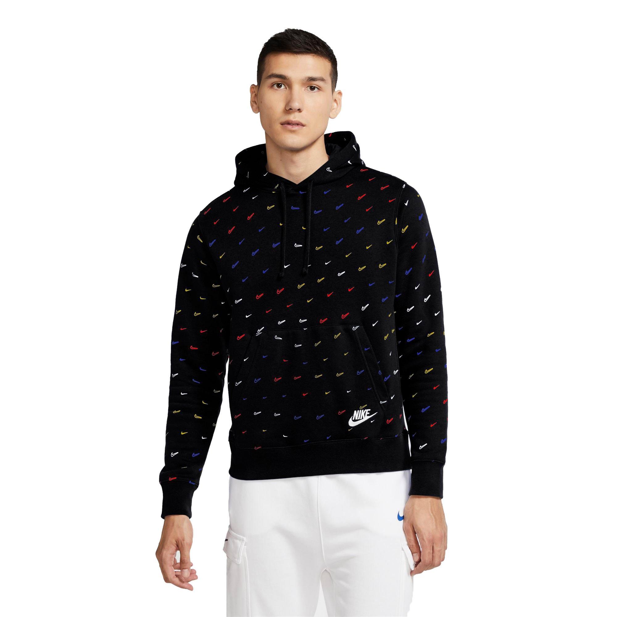 nike sportswear club hoodie black