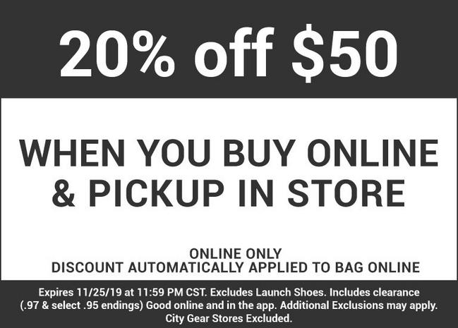 Buy Online, Pick Up in-Store