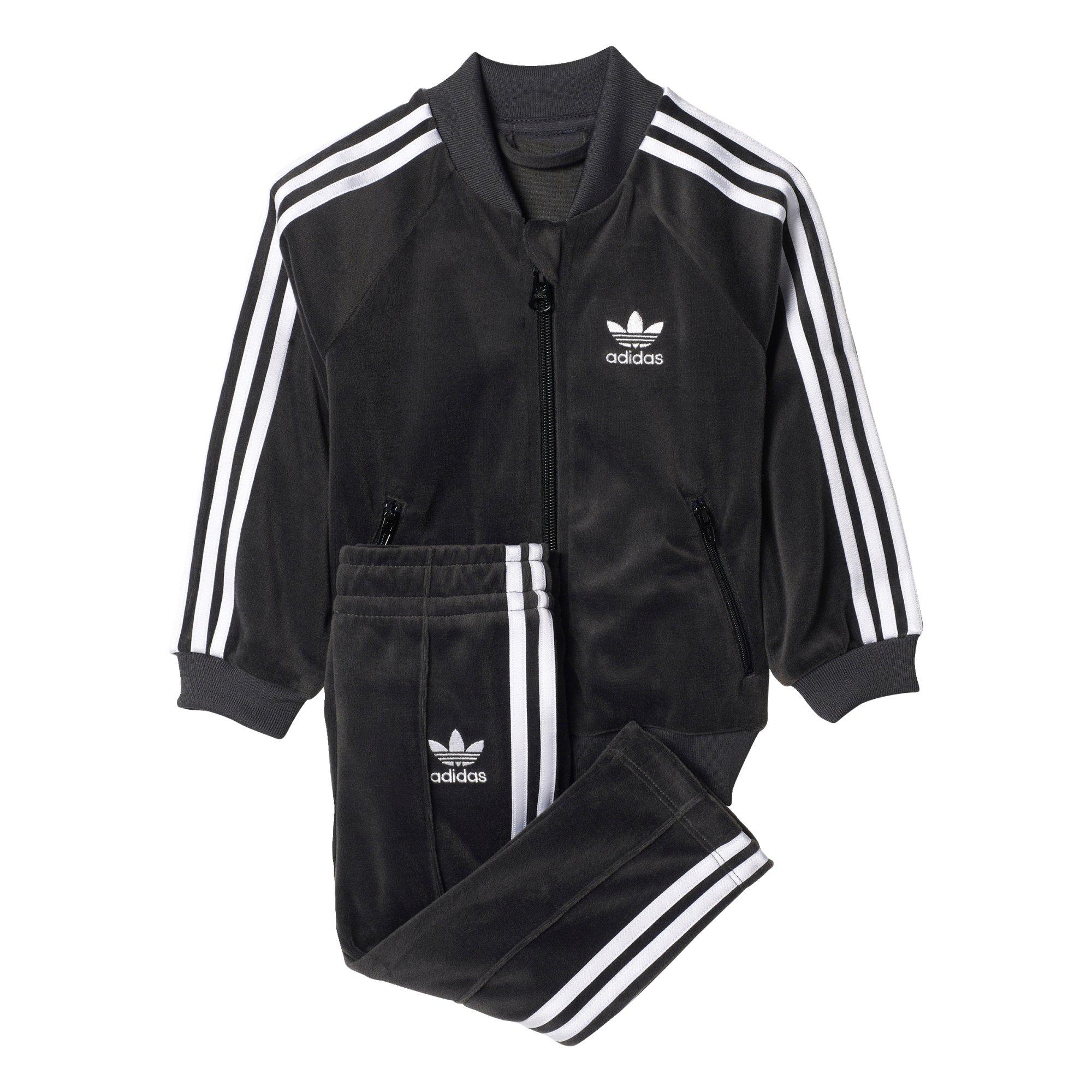 adidas velour suit