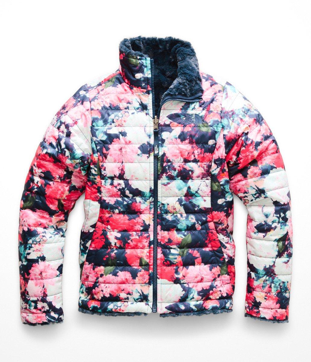 north face girls mossbud swirl jacket