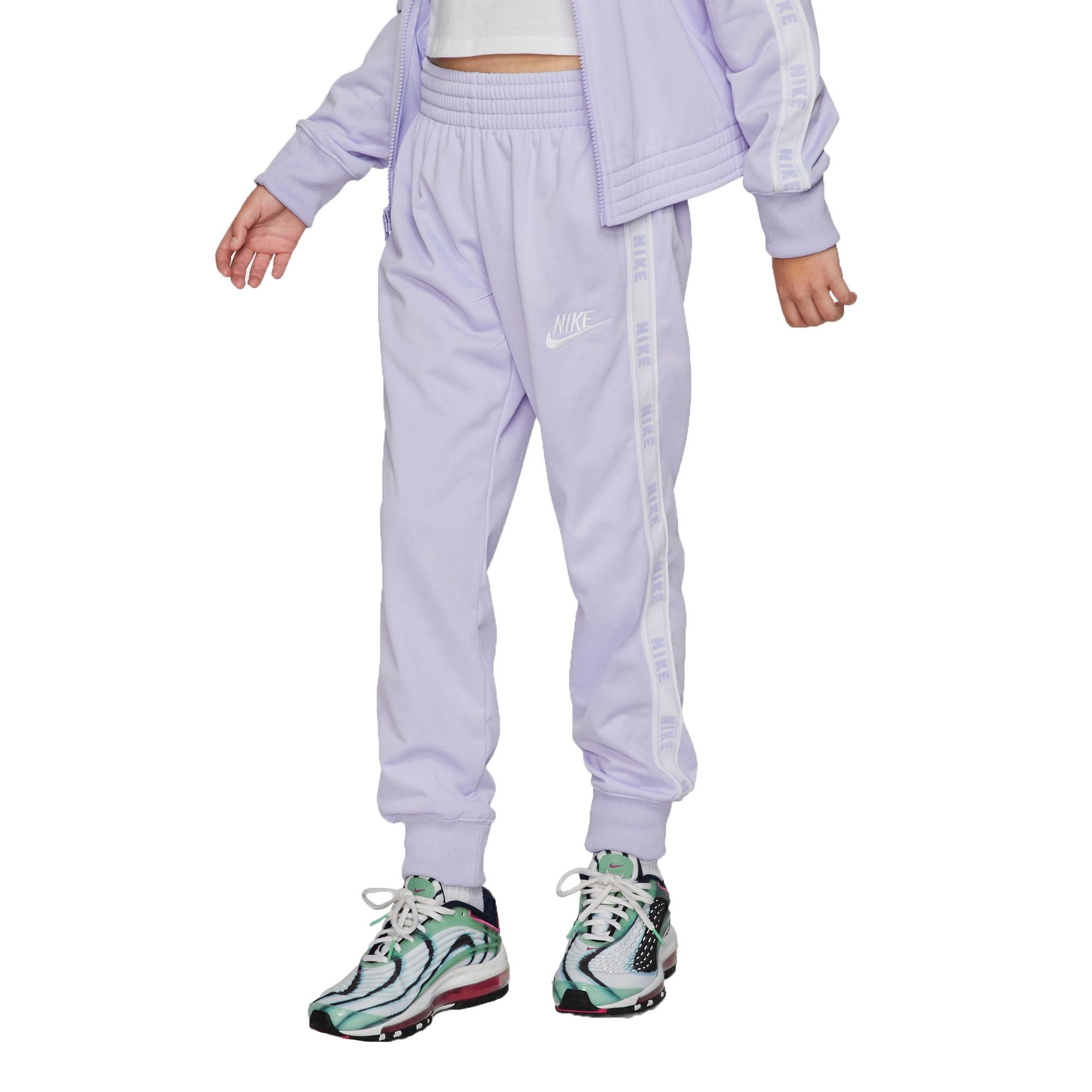 lilac nike tracksuit
