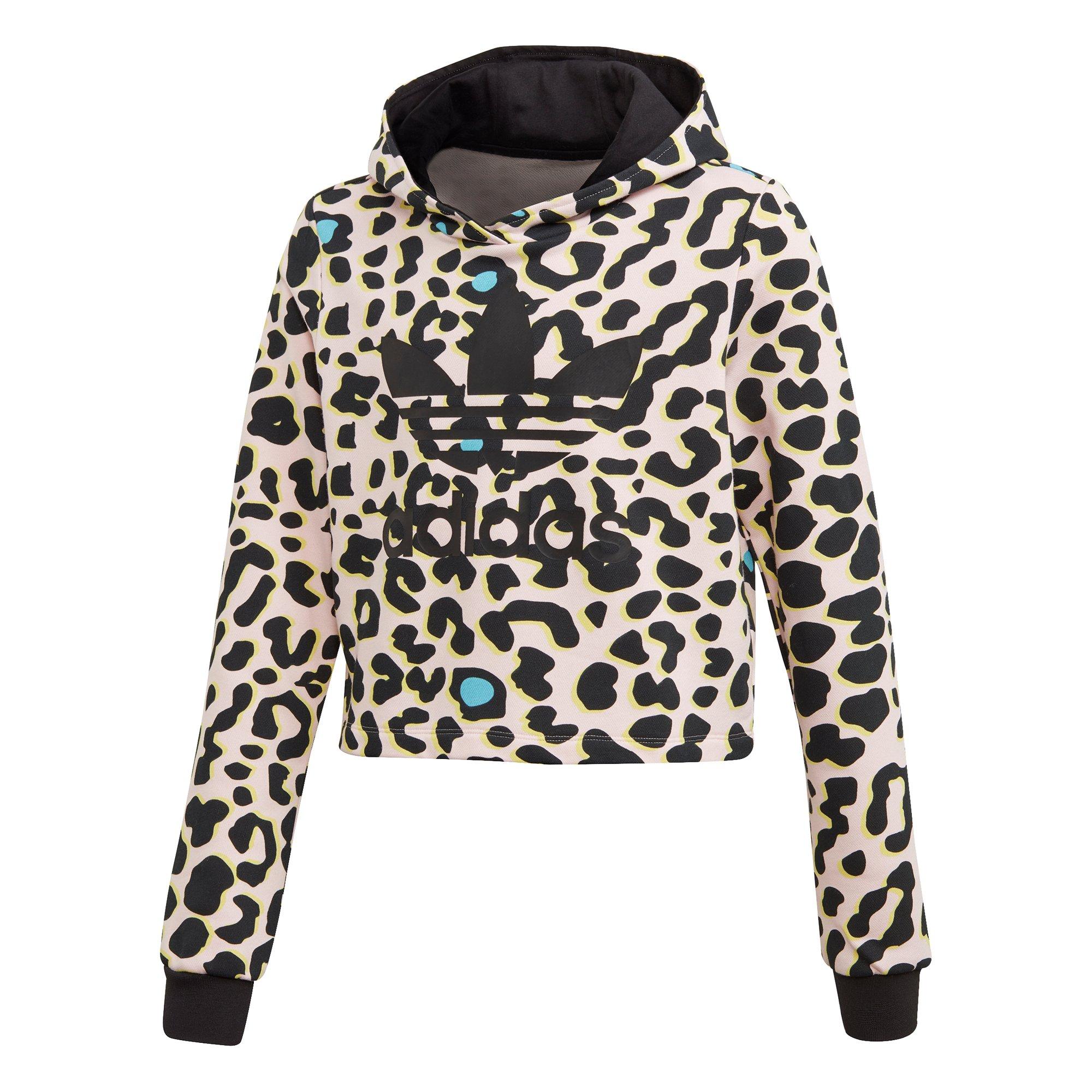 adidas leopard print hoodie