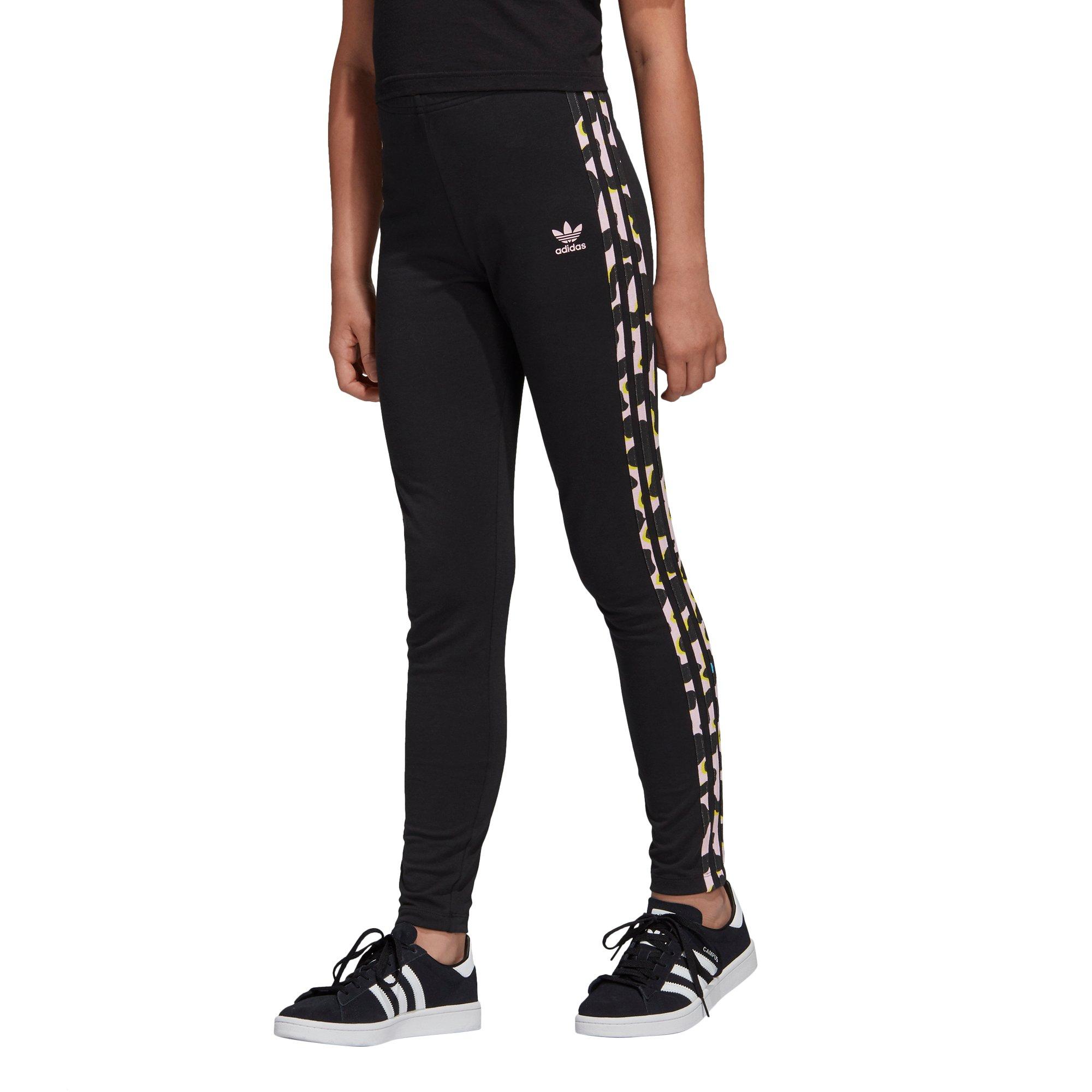 adidas Girls' Leopard Print Leggings 