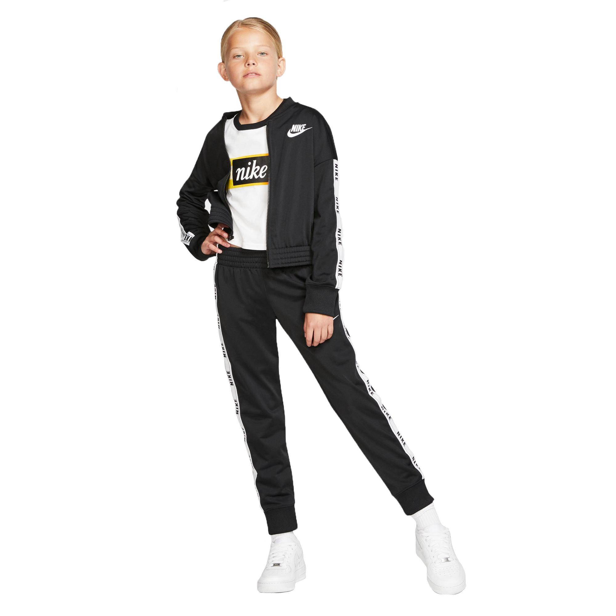 nike tricot girls tracksuit