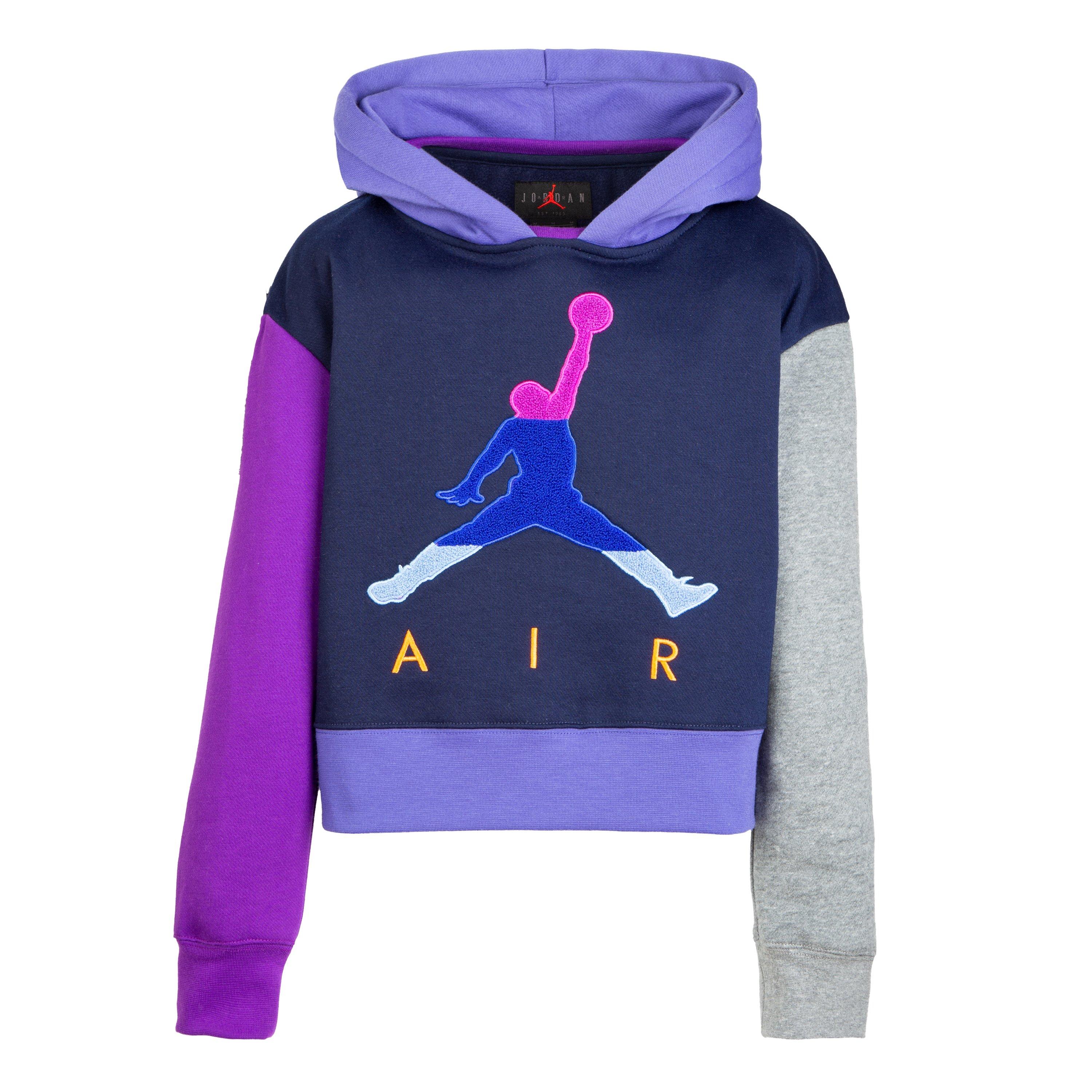 purple jordan sweatshirt