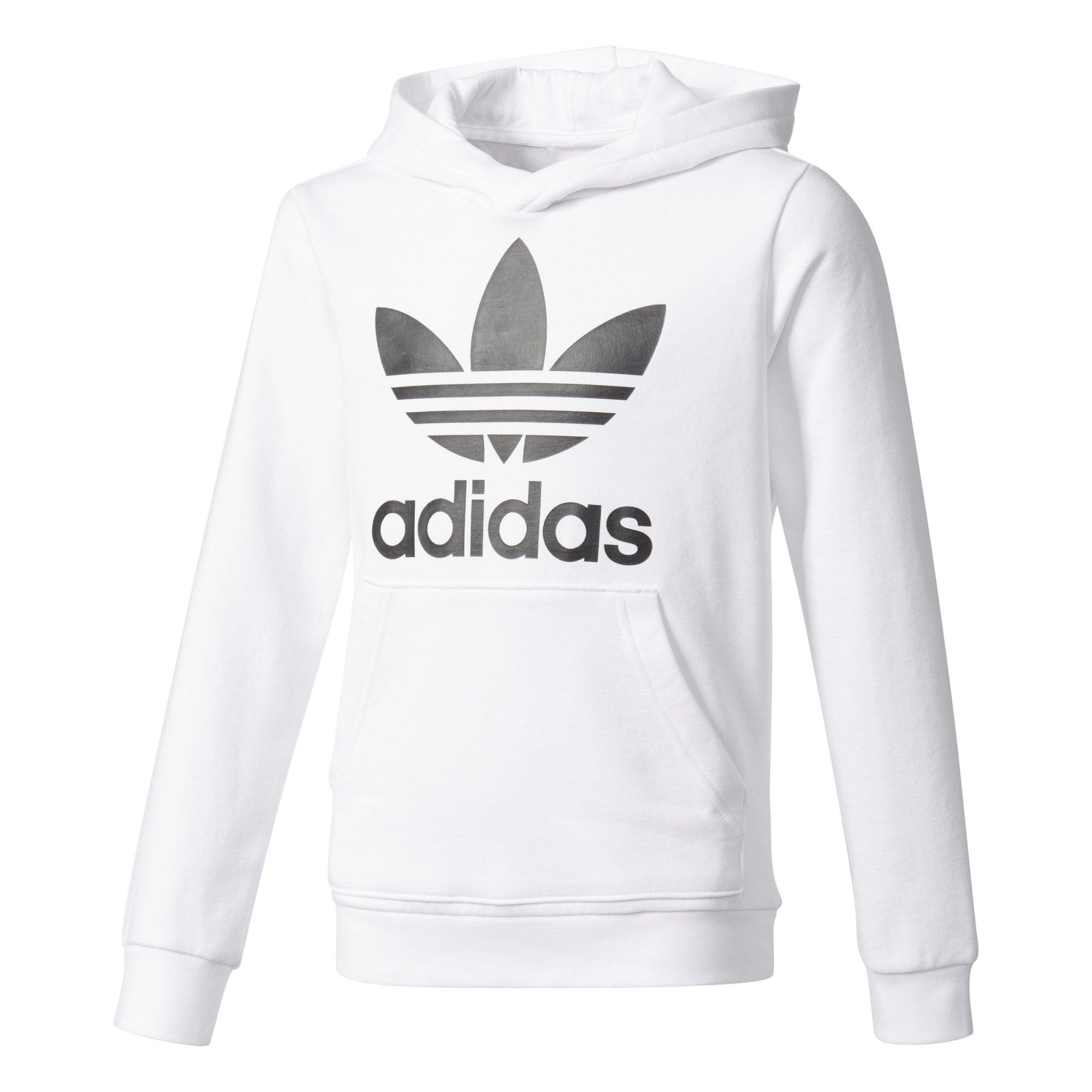 youth adidas trefoil hoodie