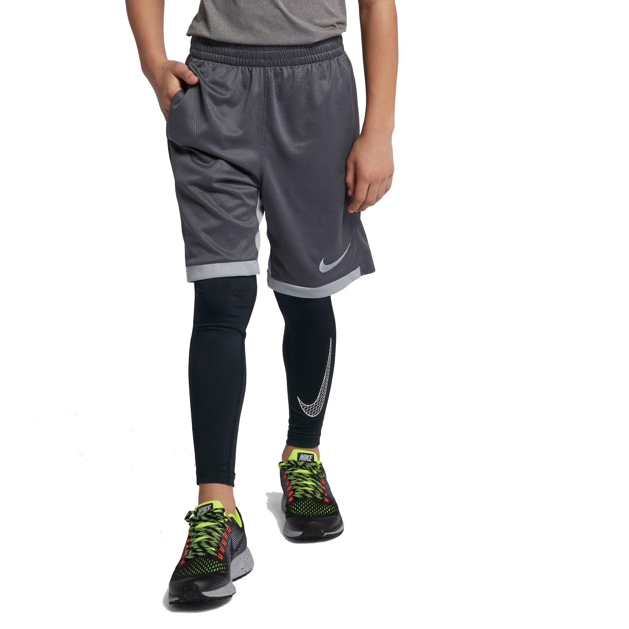 nike youth compression shorts