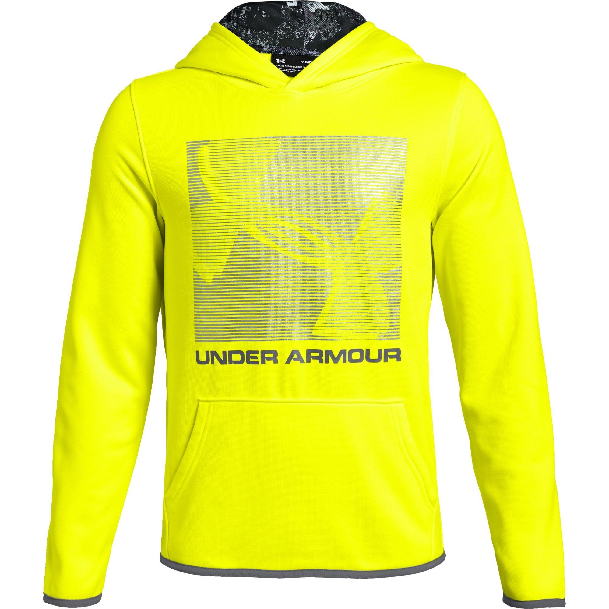 under armour hoodie yellow