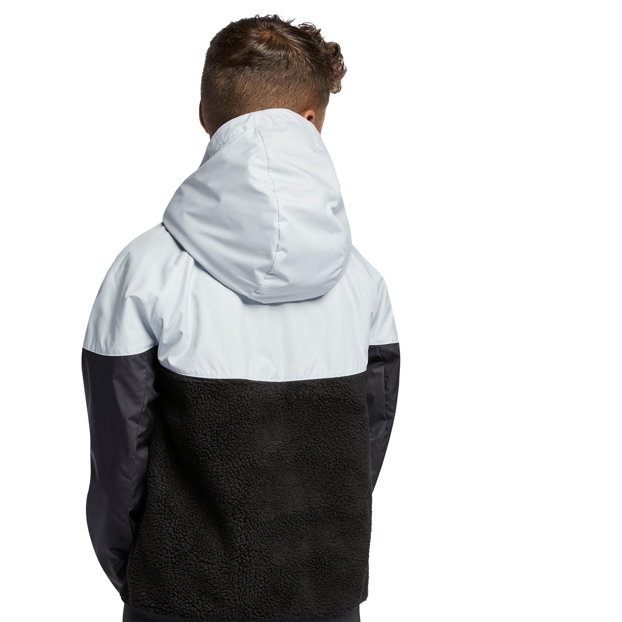 nike boys sherpa windrunner