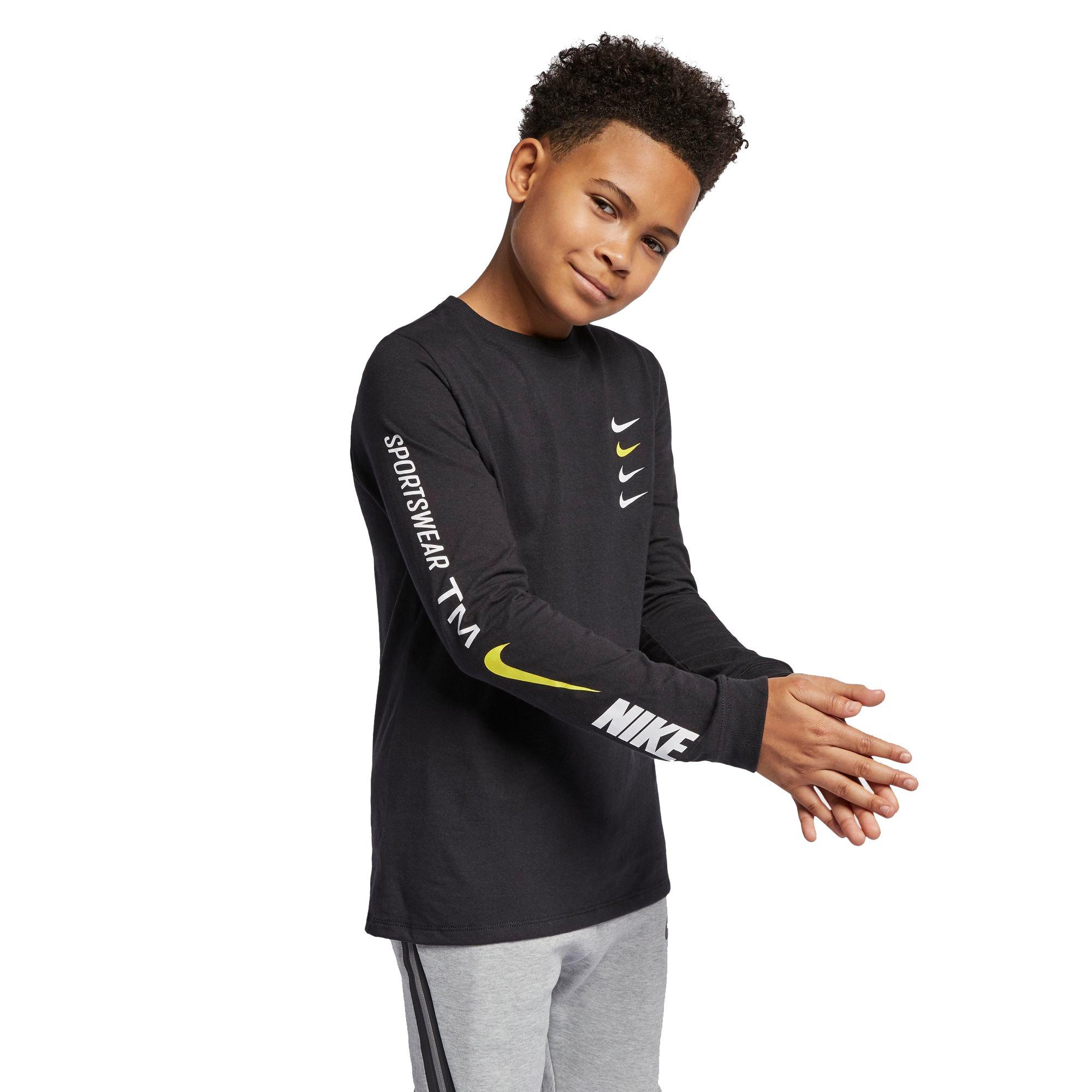 nike boys long sleeve shirt