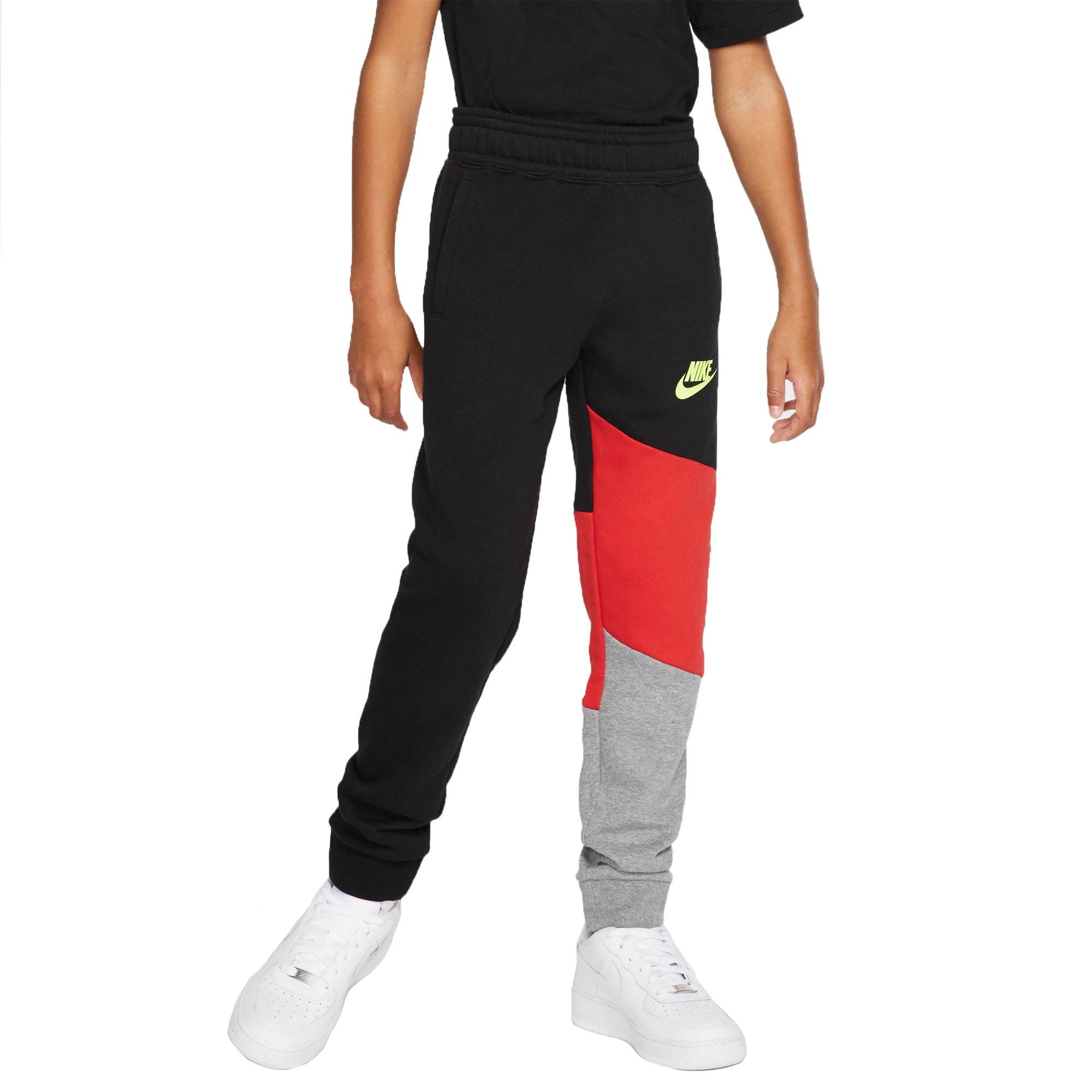 boys open hem joggers