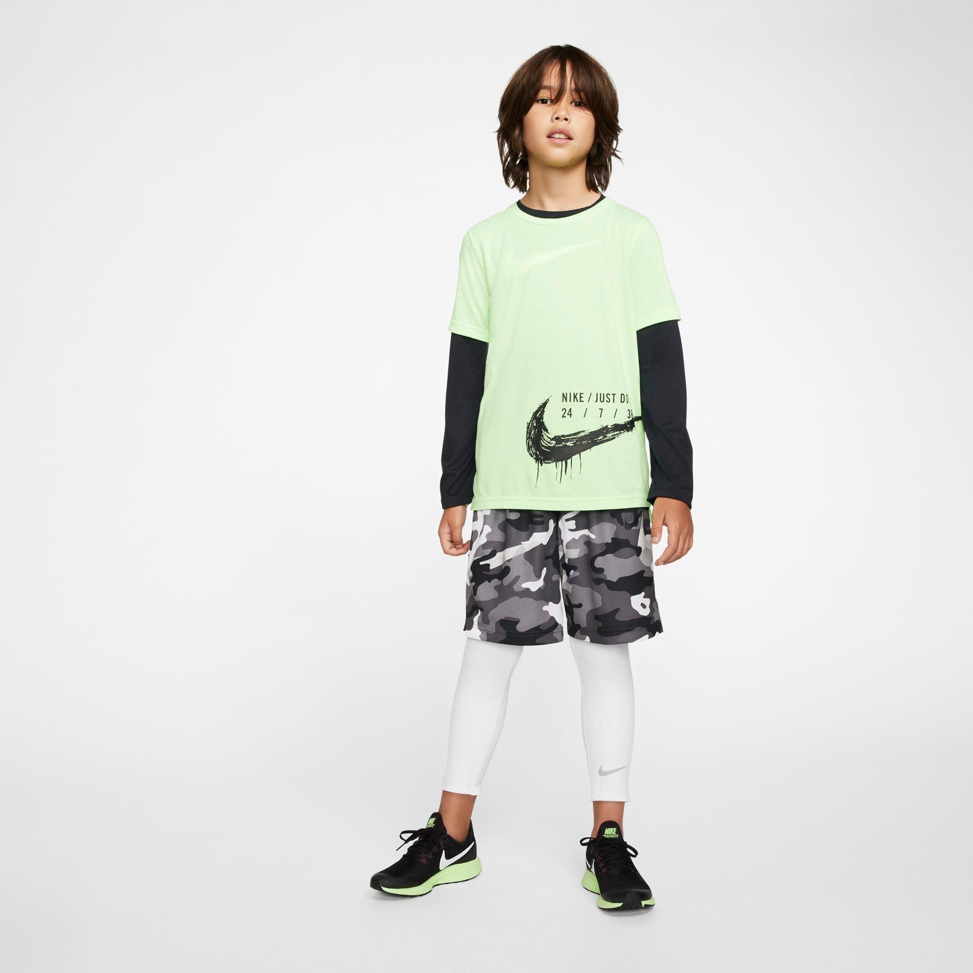 nike boys training tights