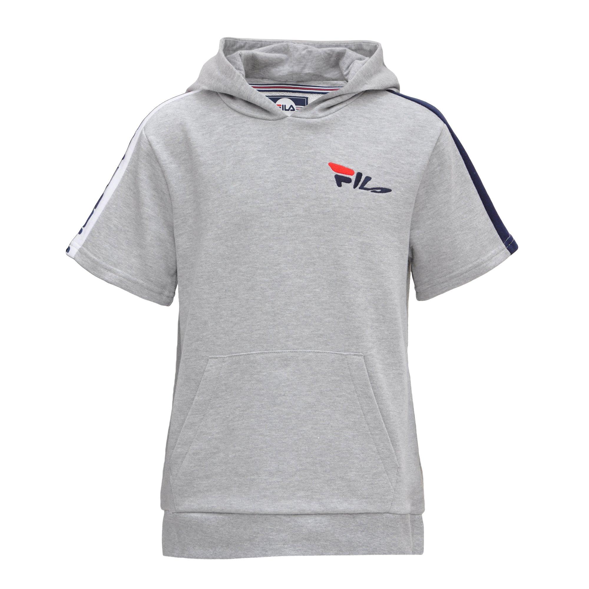 fila short sleeve hoodie