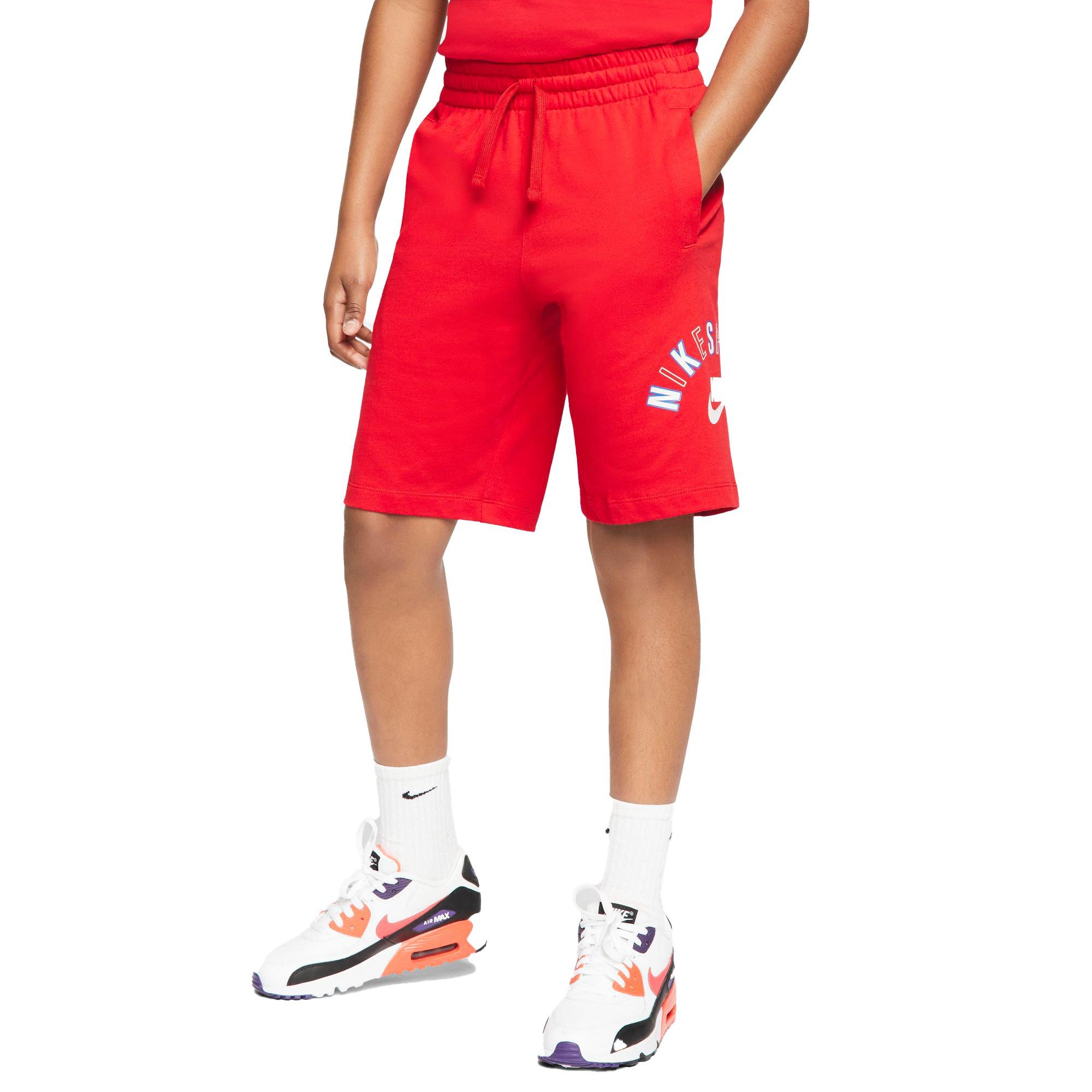boys nike jersey shorts