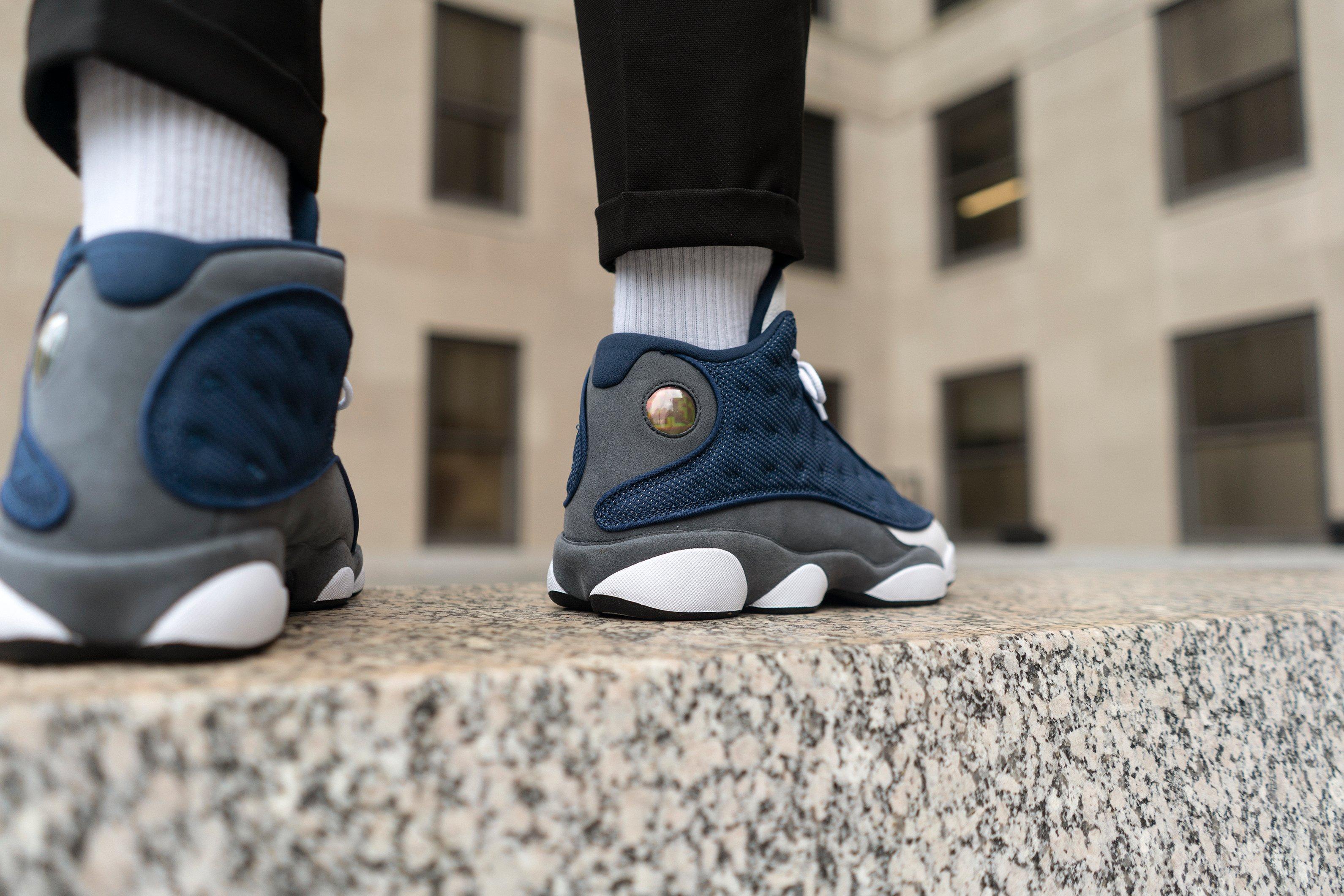 grade school jordan 13 flint