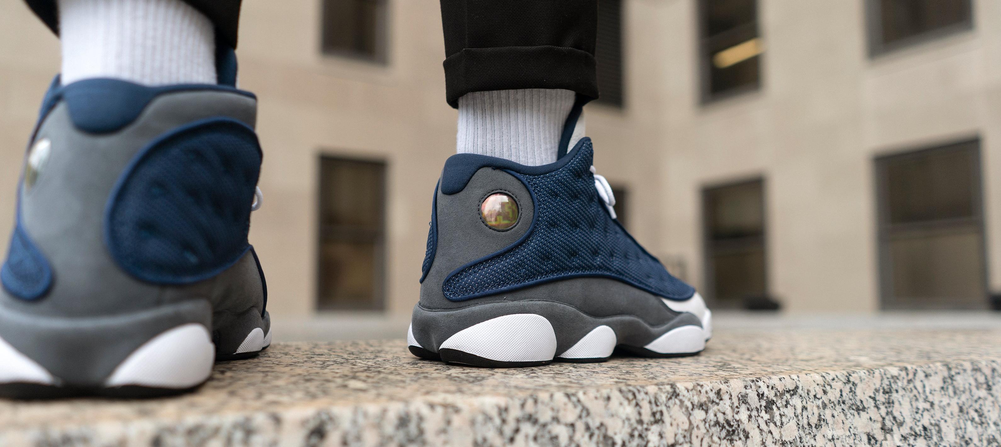 Air Jordan 13 Retro Black University Blue - Toddler