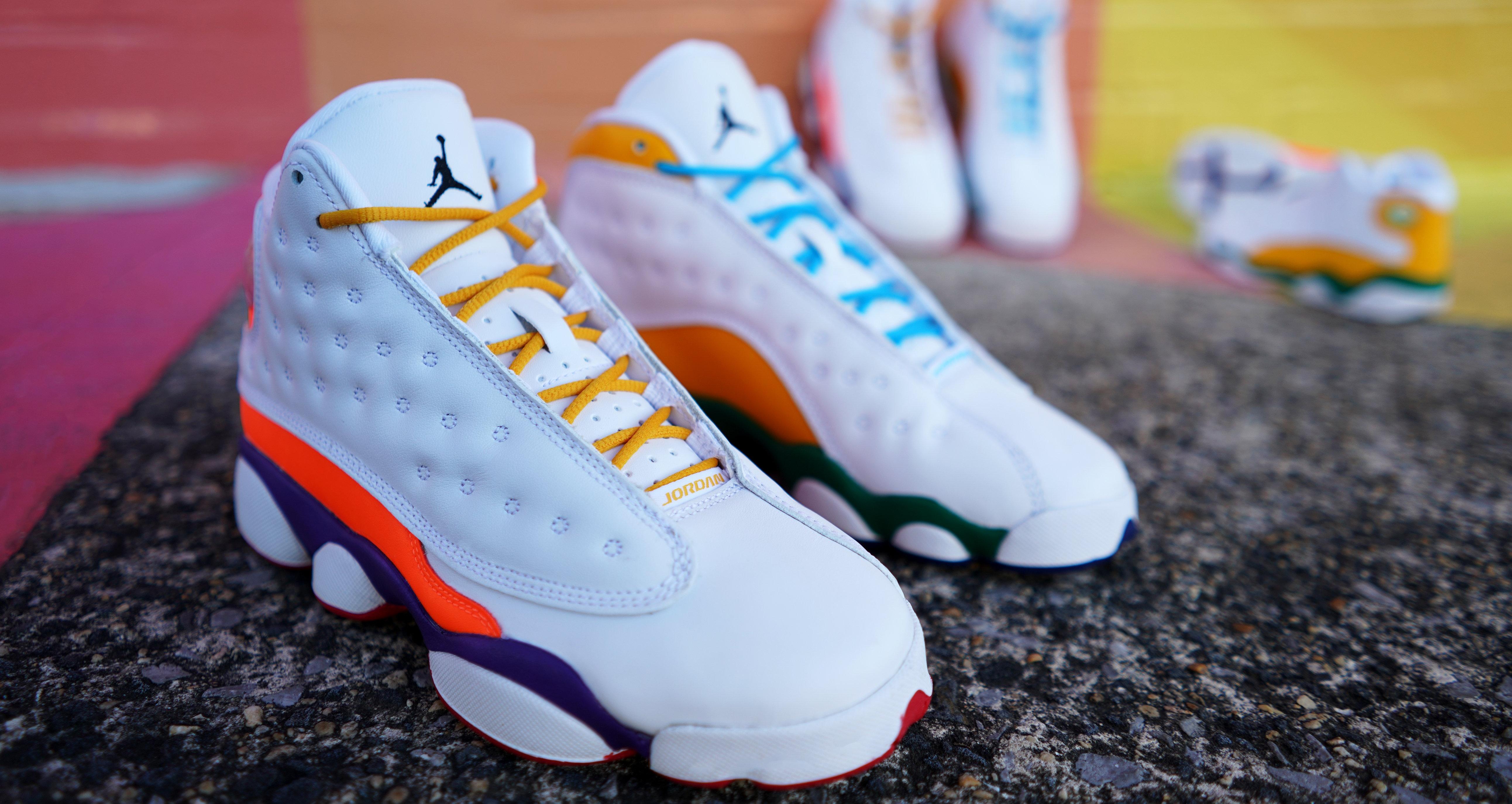 Sneakers Release – Air Jordan Retro White/Black/Court Orange Kids' Kicks