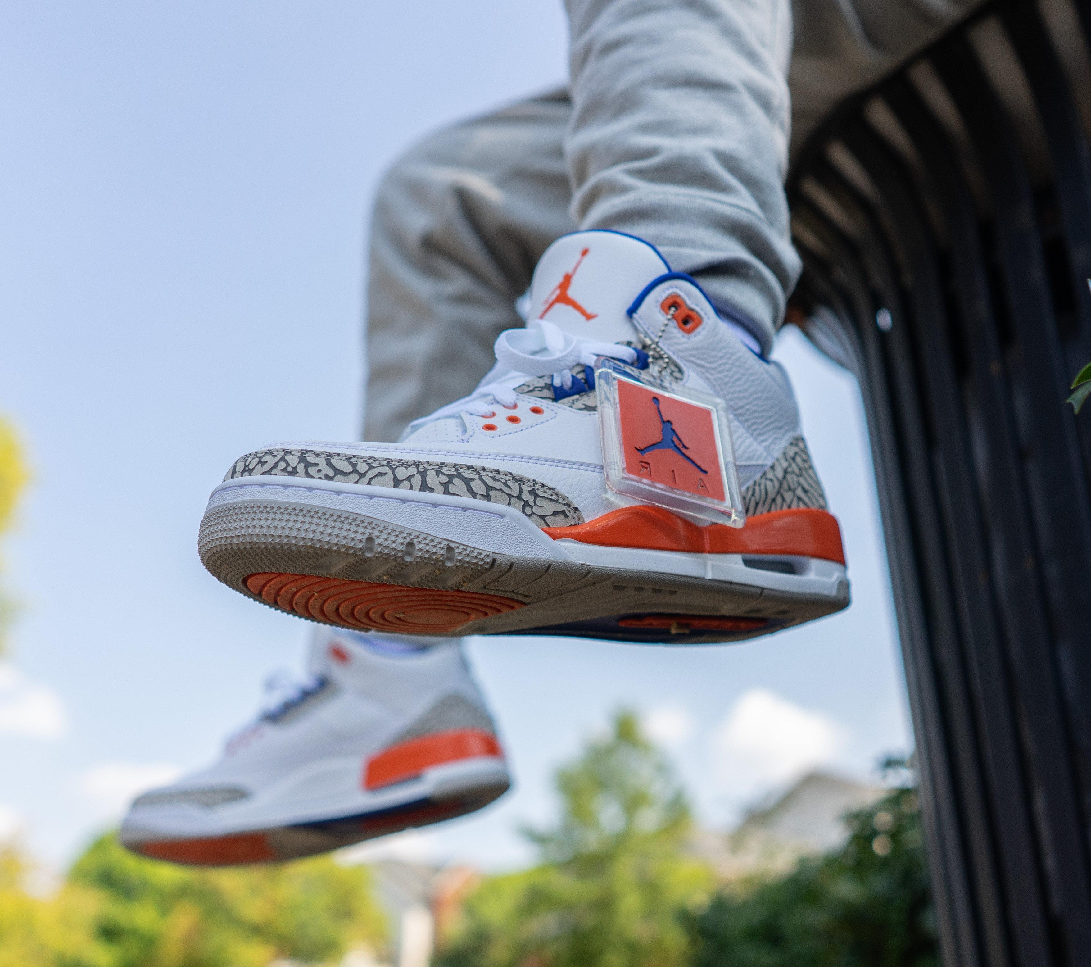 Jordan 3s knicks hotsell