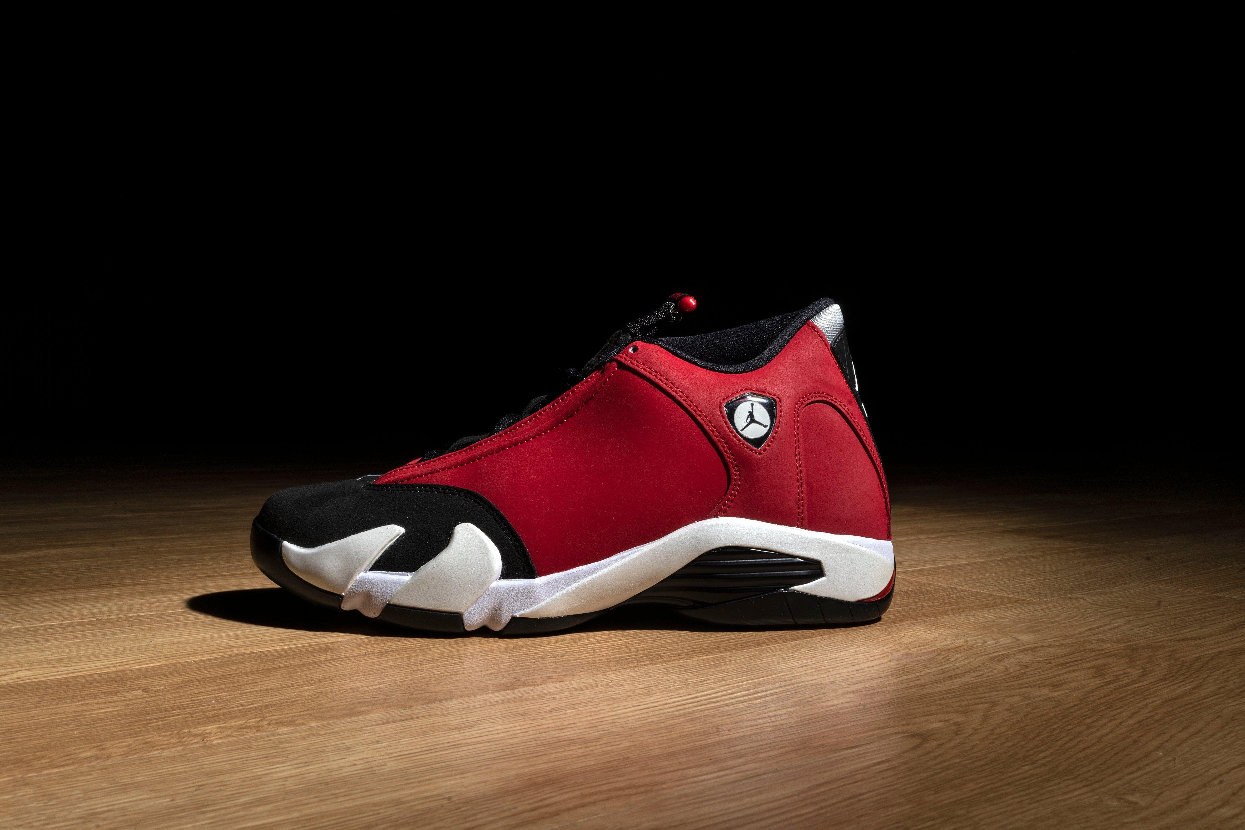 jordan 14 gym red hibbett sports