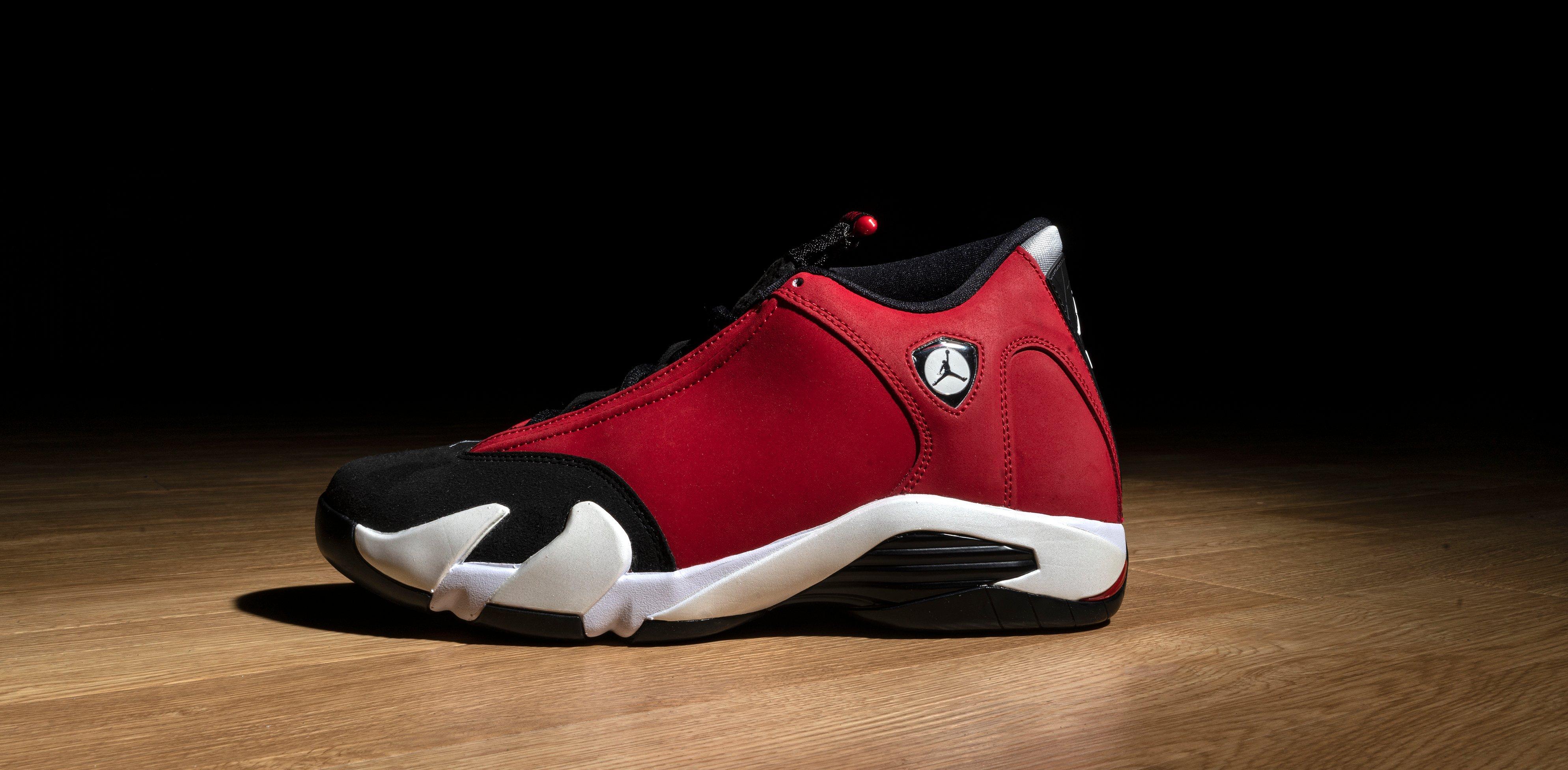 Sneakers Release Jordan 14 Retro Toro Black Gym Red White Men s and Kids Shoe