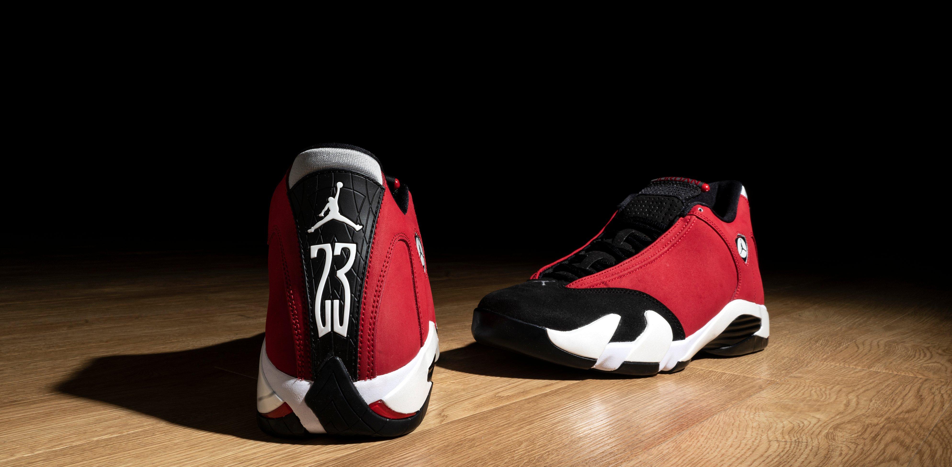 Black red discount and white 14s