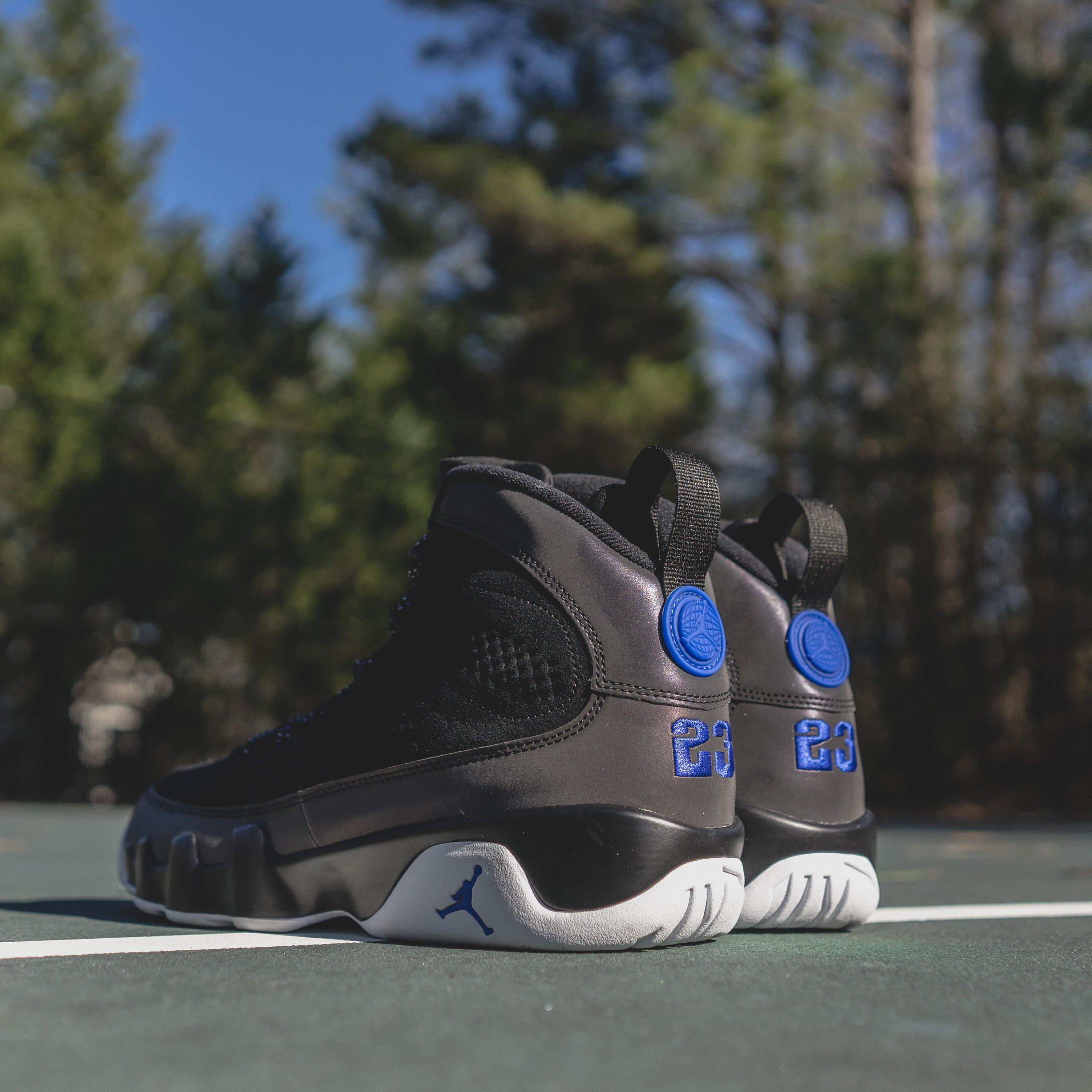 racer blue jordan 9 outfit