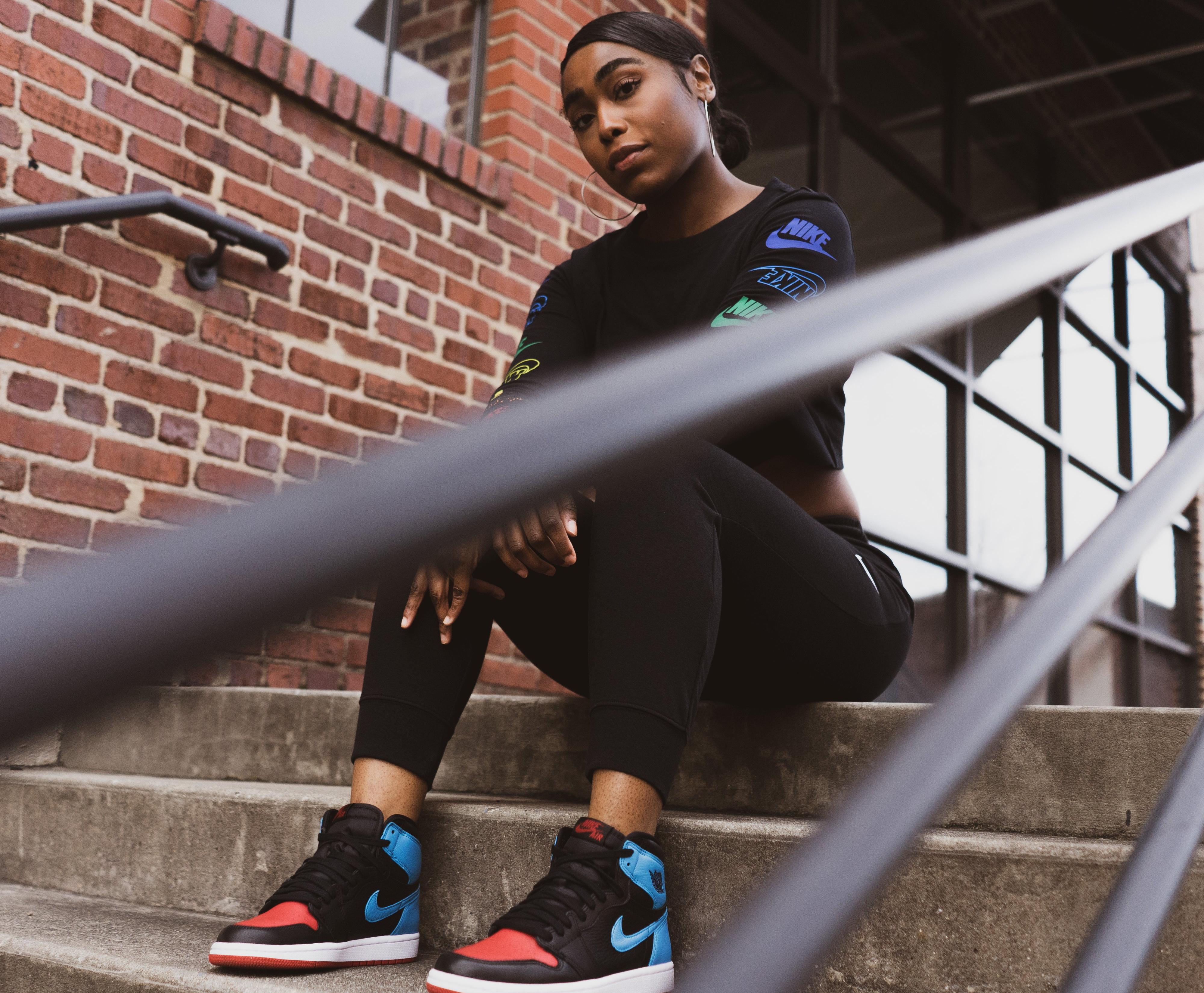 Dare nul asiatisk Sneakers Release &#8211; Air Jordan 1 High OG &#8220;UNC to Chicago&#8221;  Black/Powder Blue/Gym Red Women&#8217;s and Kids&#8217; Basketball Shoe