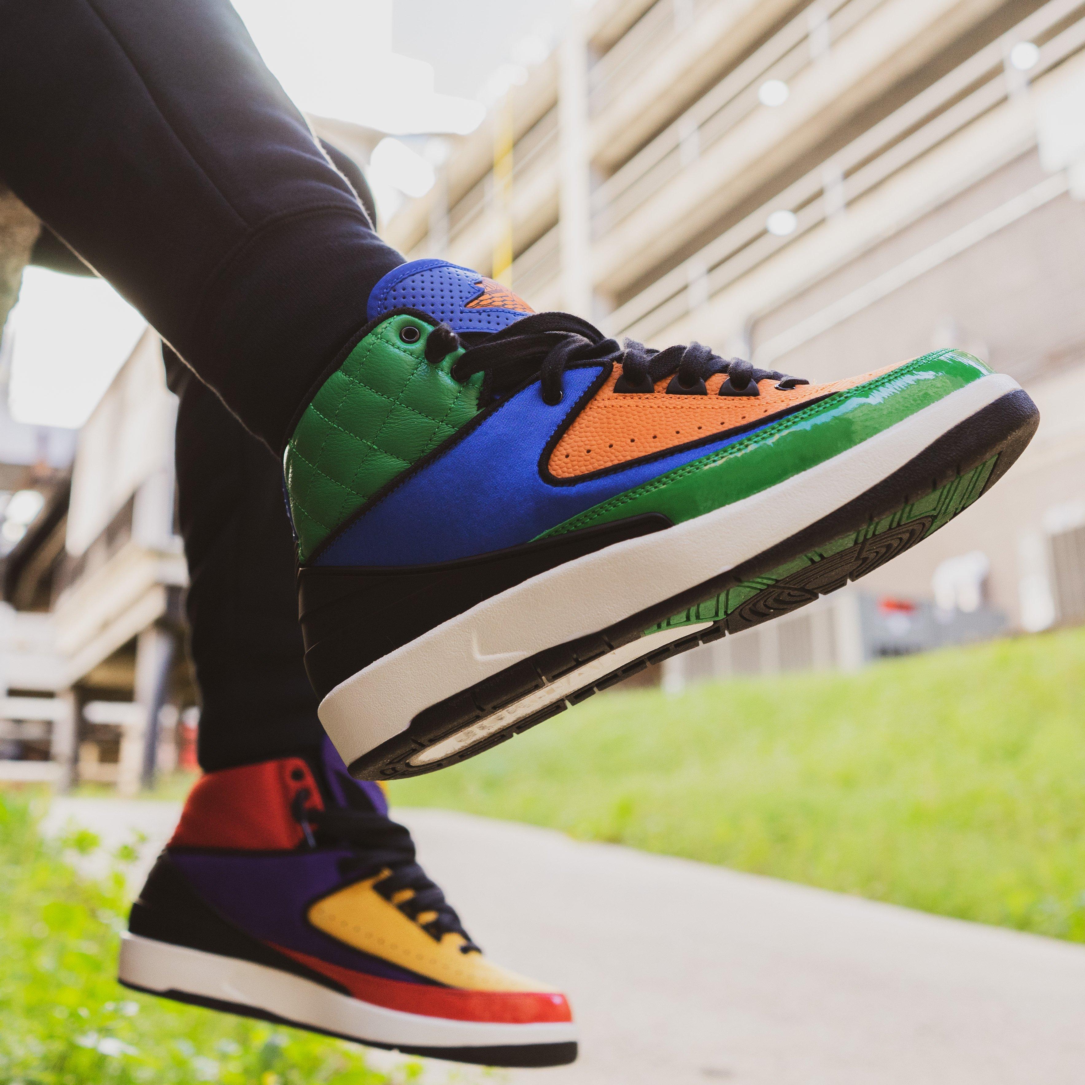 colorful 2s jordans