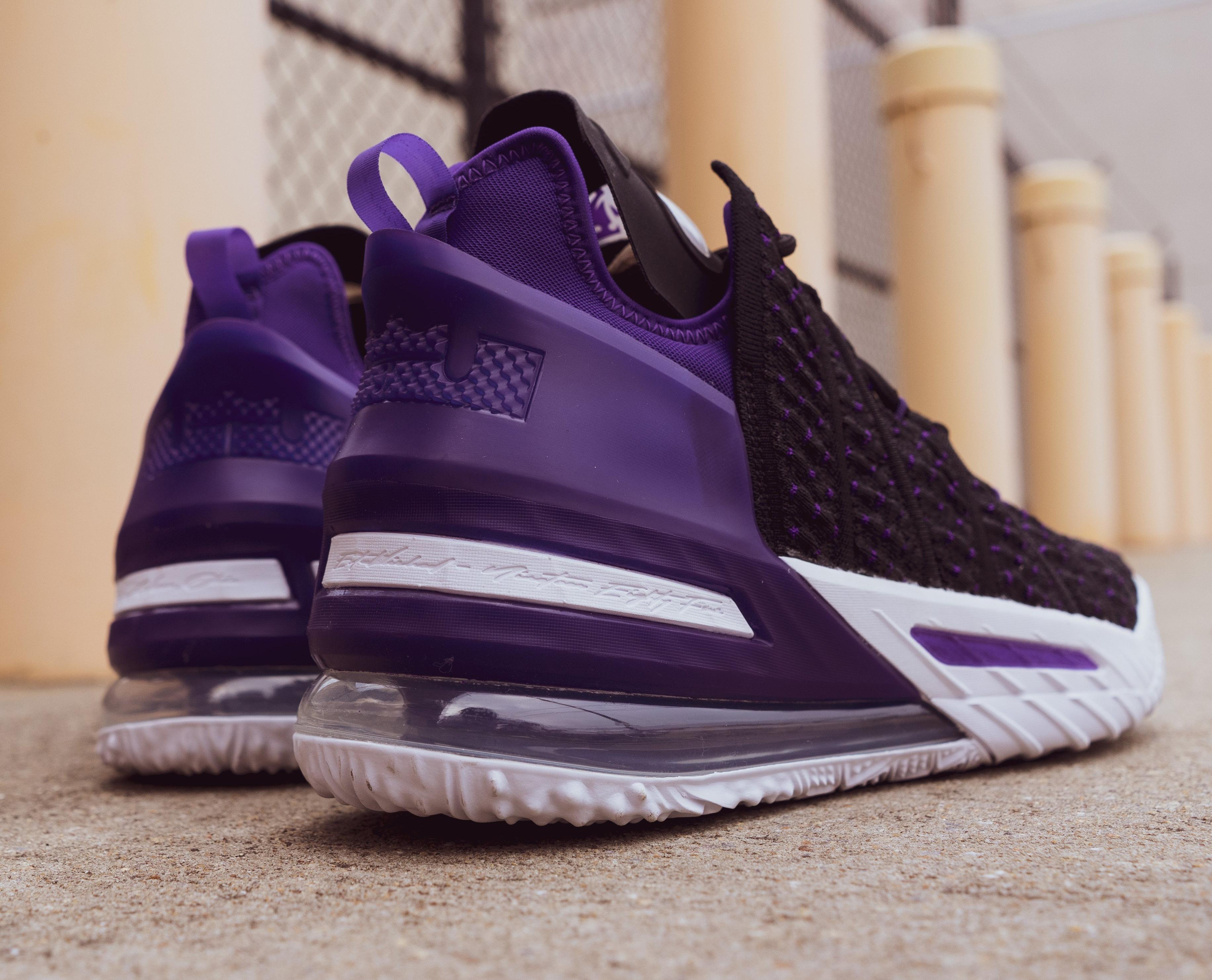 Sneakers Release – Nike LeBron 18 “Lakers” Black