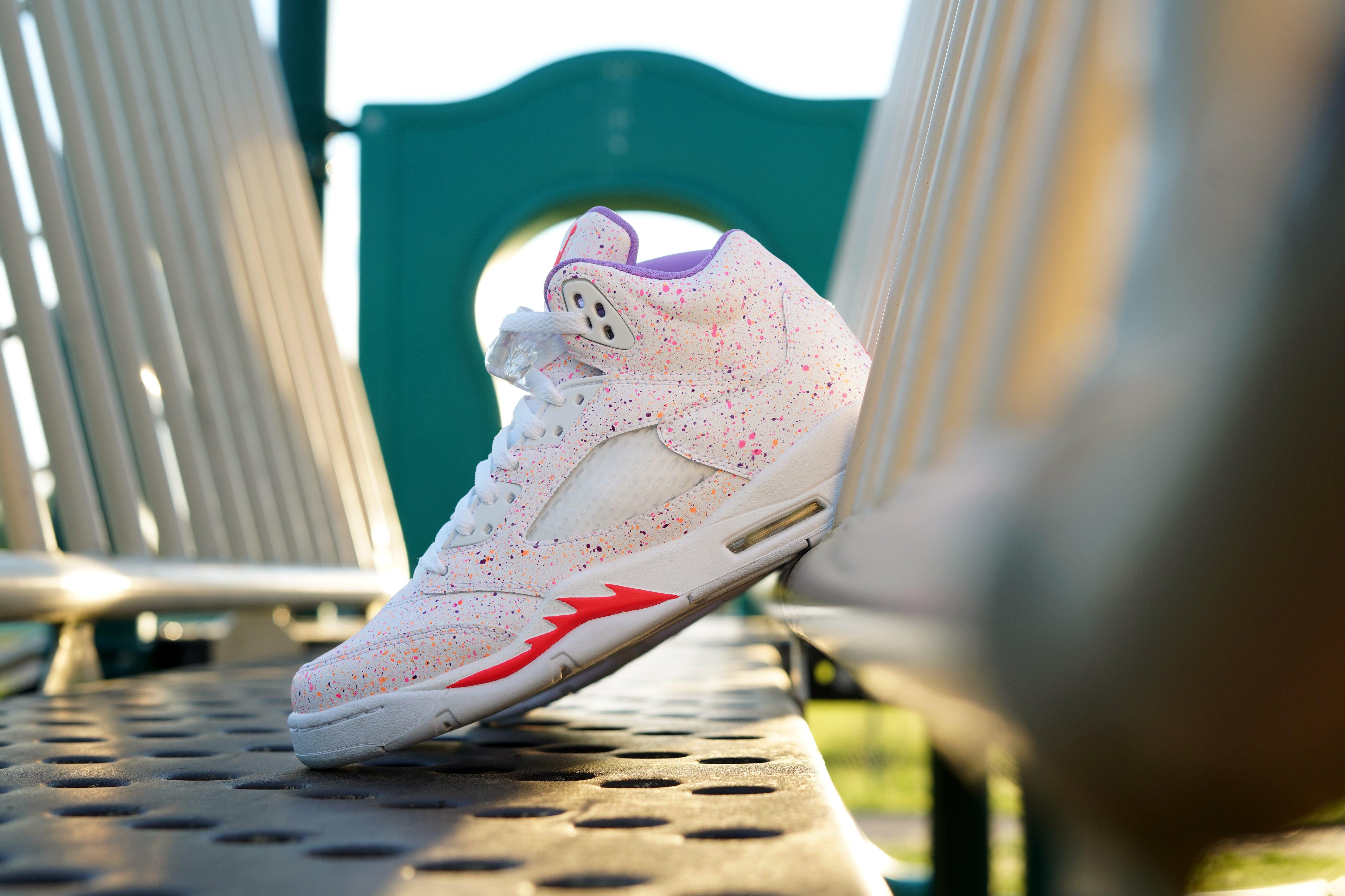 jordan 5 easter grade school