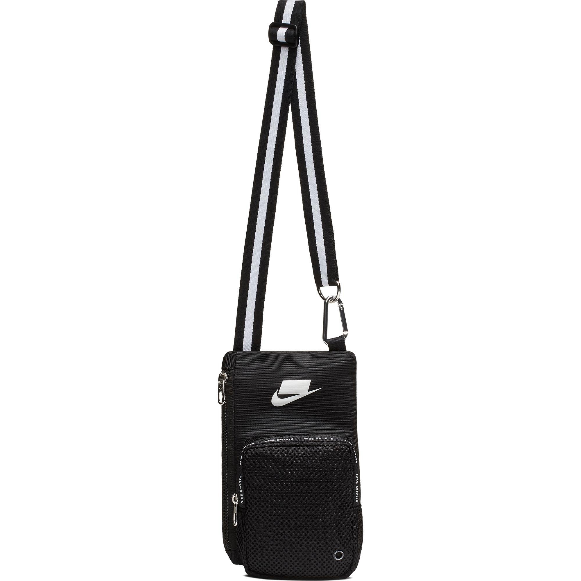 white nike cross body bag