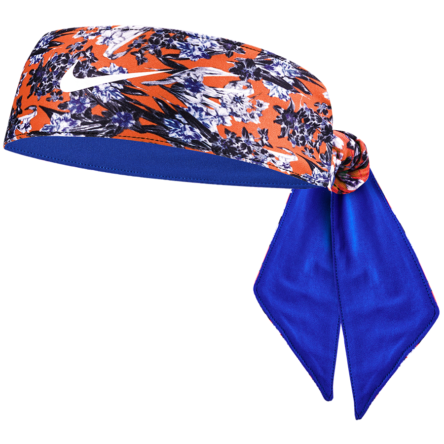 orange nike head tie