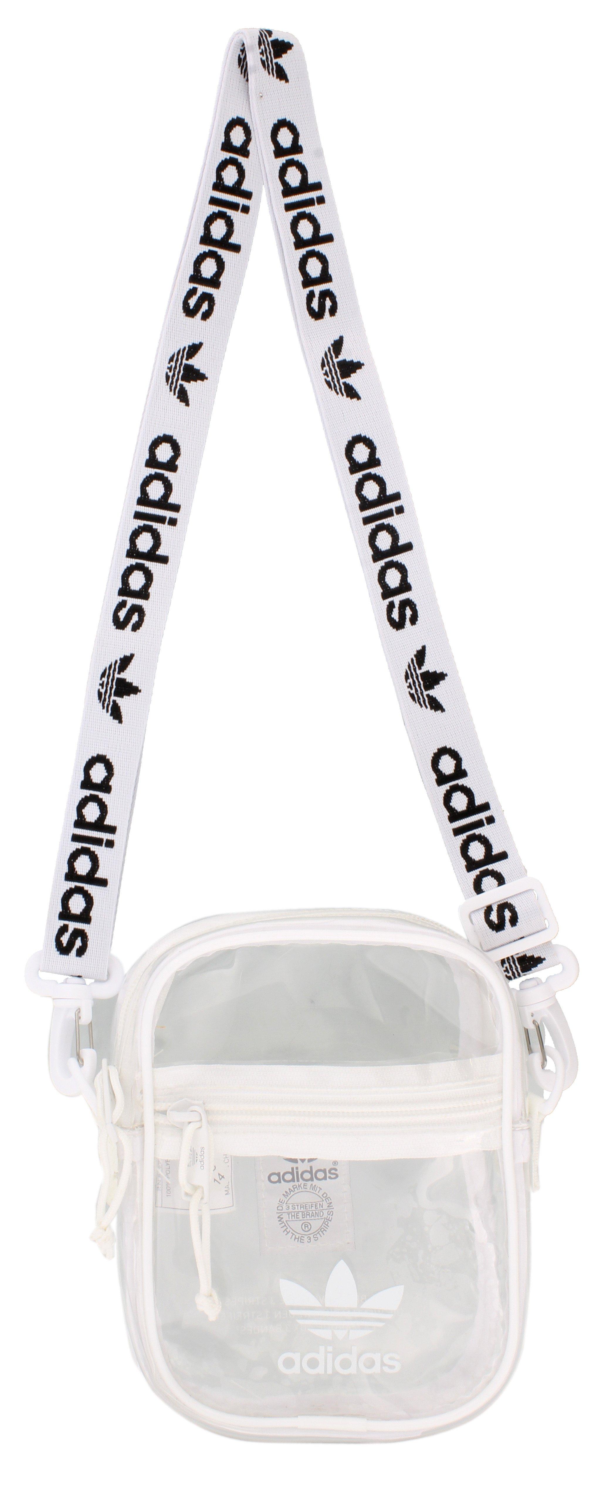 adidas clear festival crossbody bag