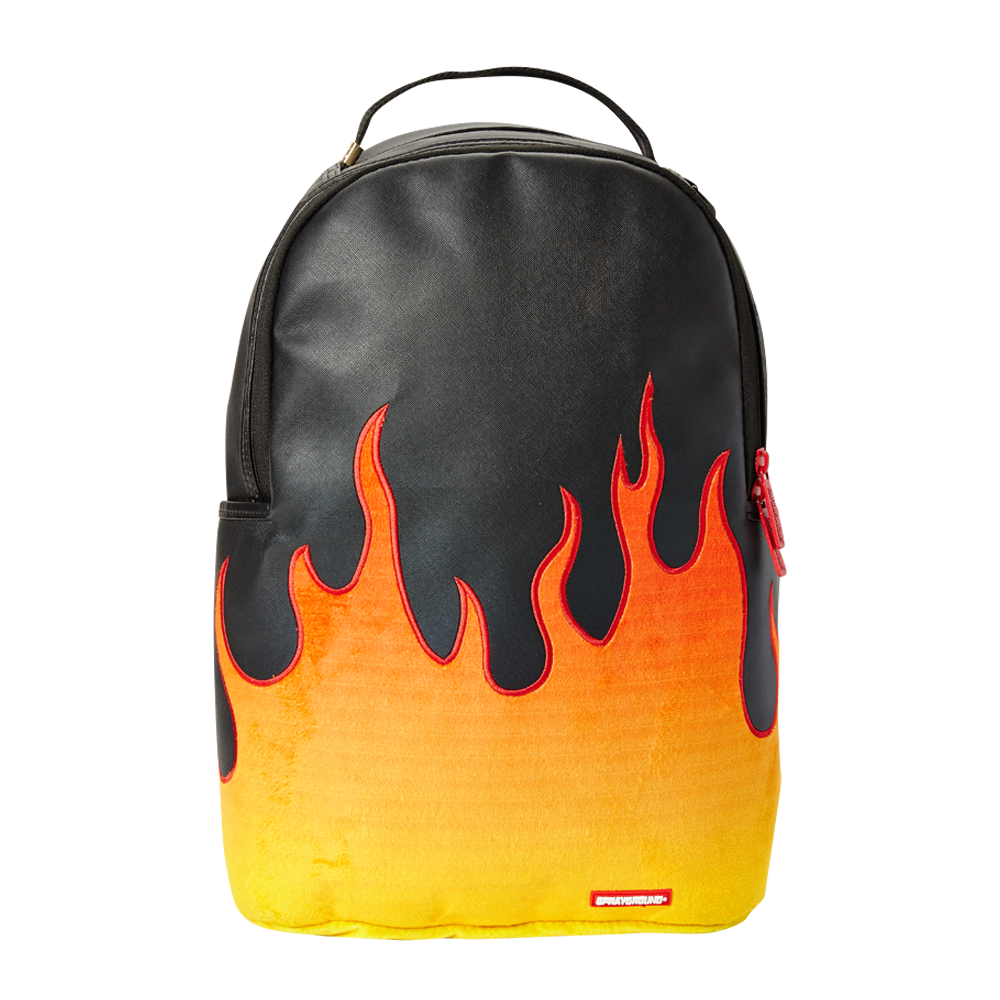 vans flame backpack