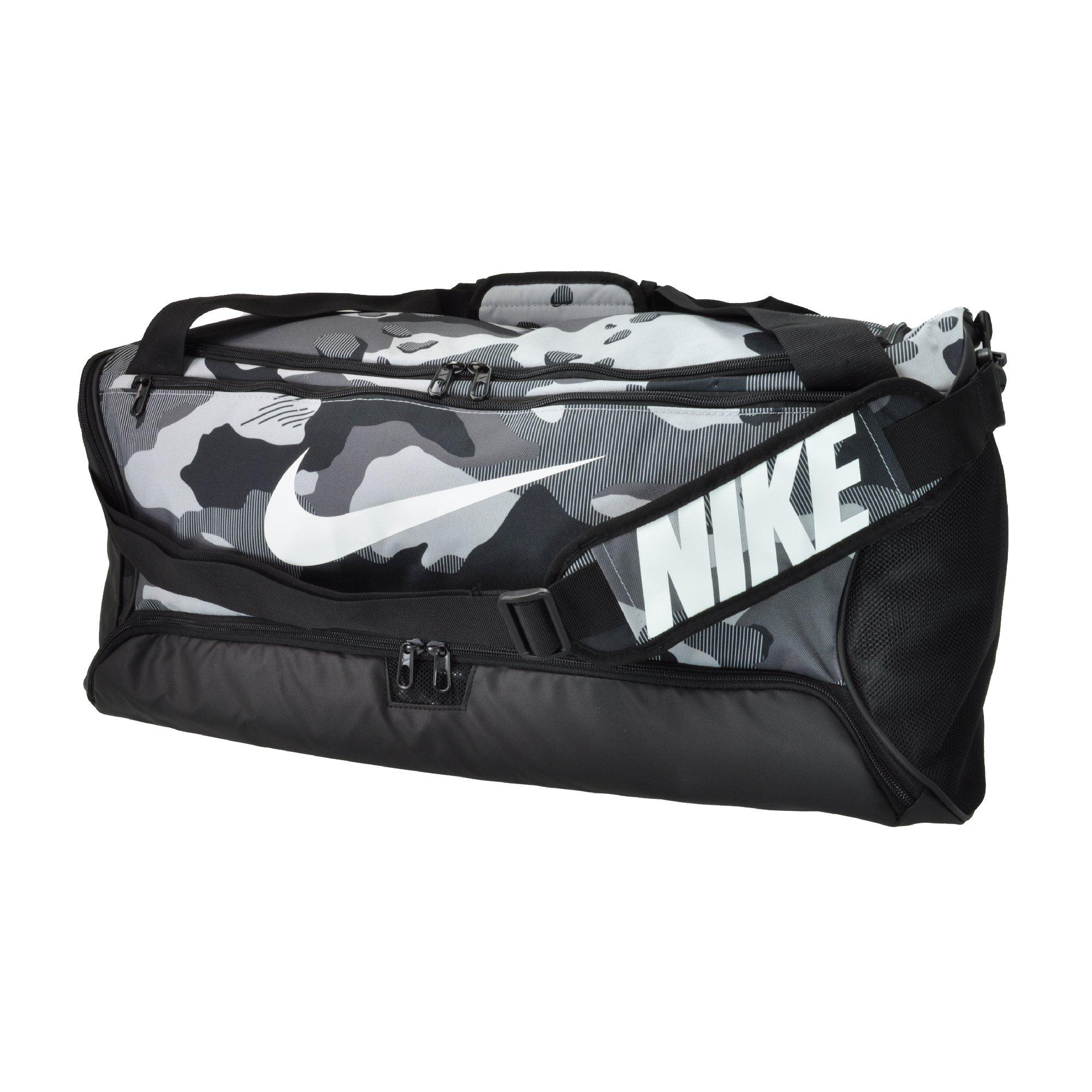 nike brasilia camo duffle bag