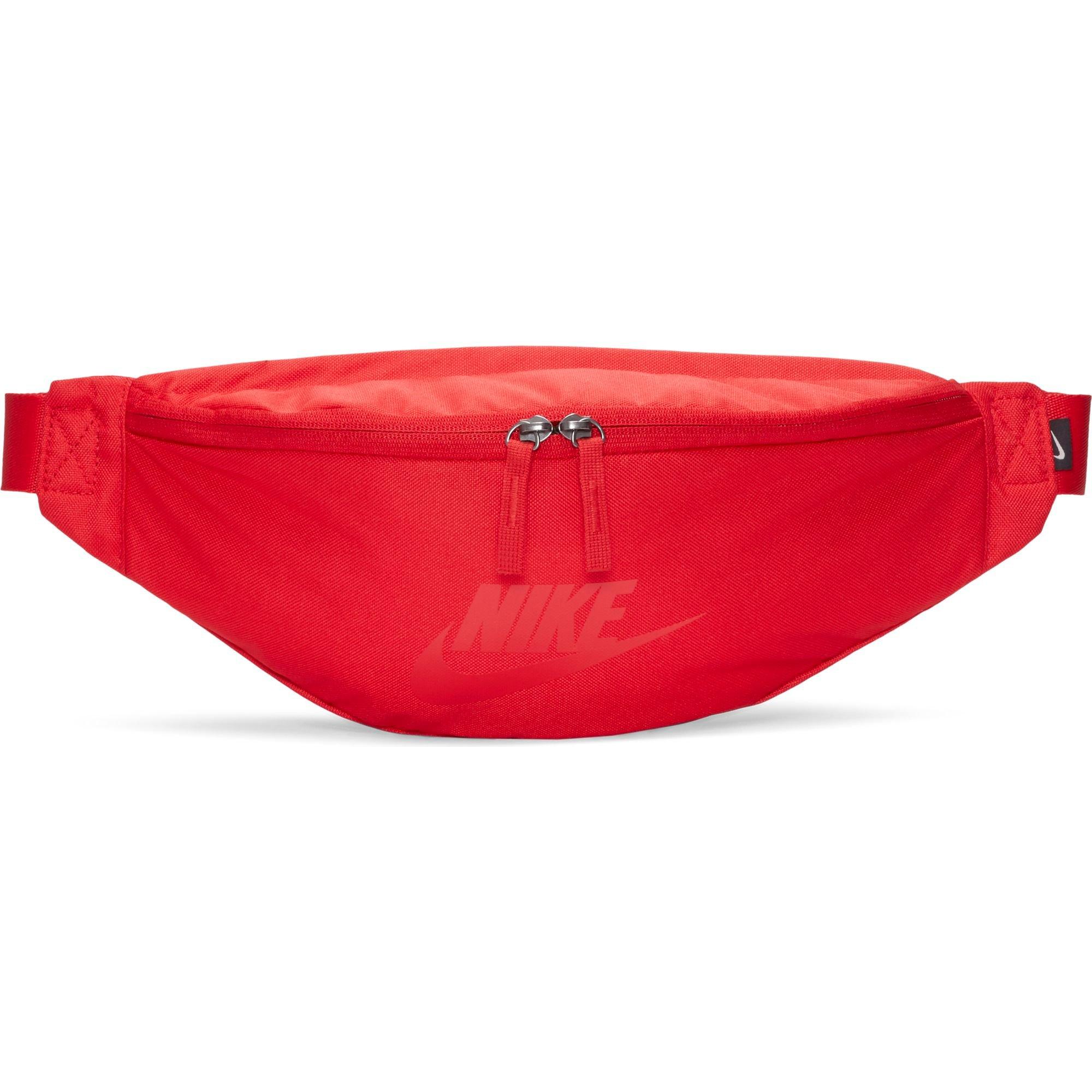 red waist pack