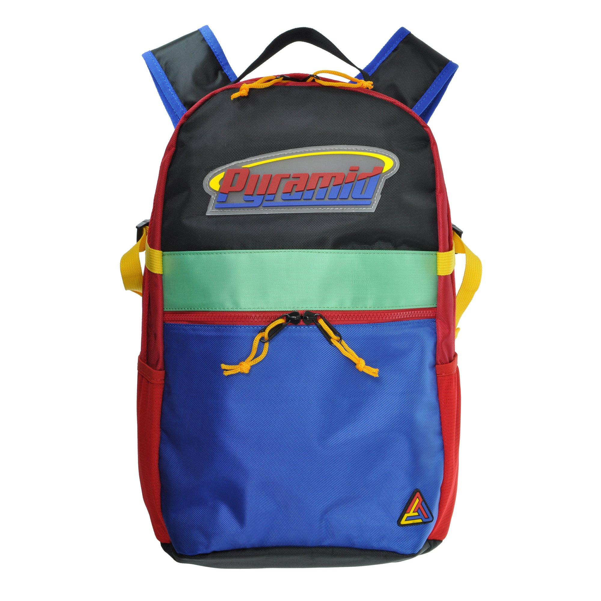 black pyramid book bags