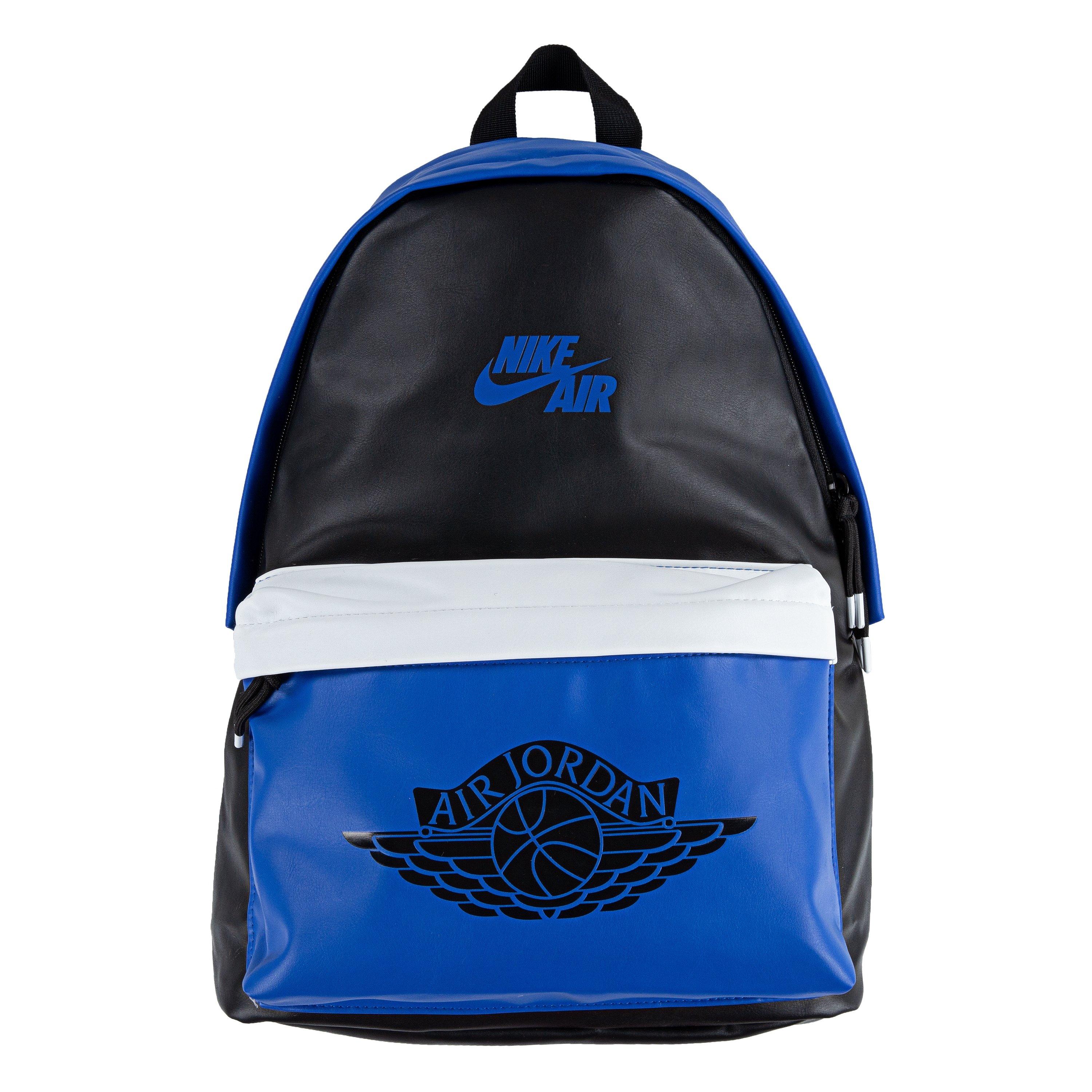 blue jordan backpack