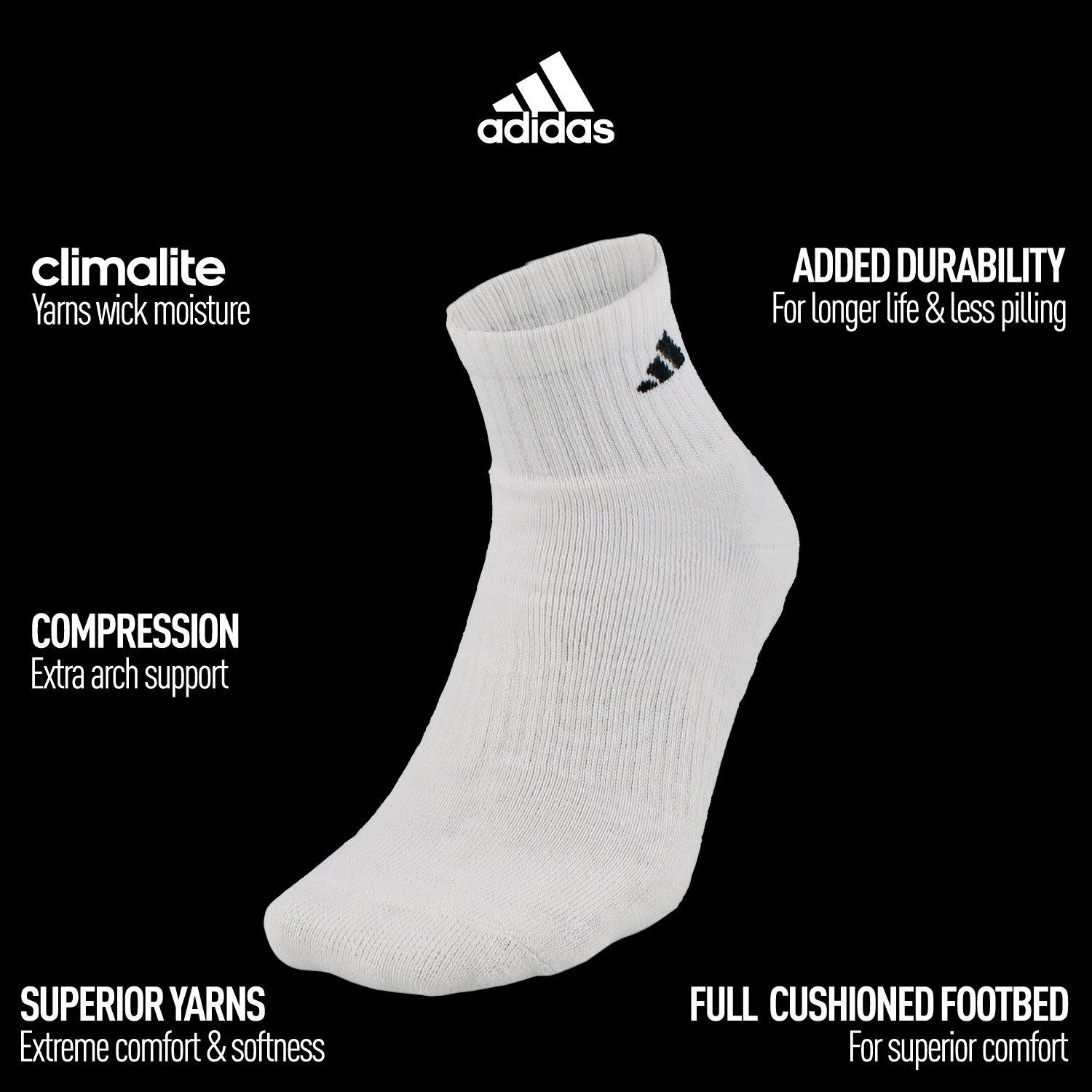 adidas climacool quarter socks 6 pack