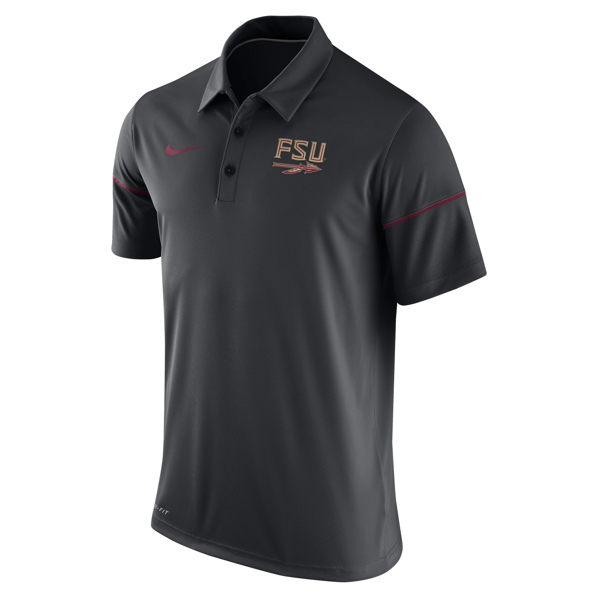 fsu dri fit polo