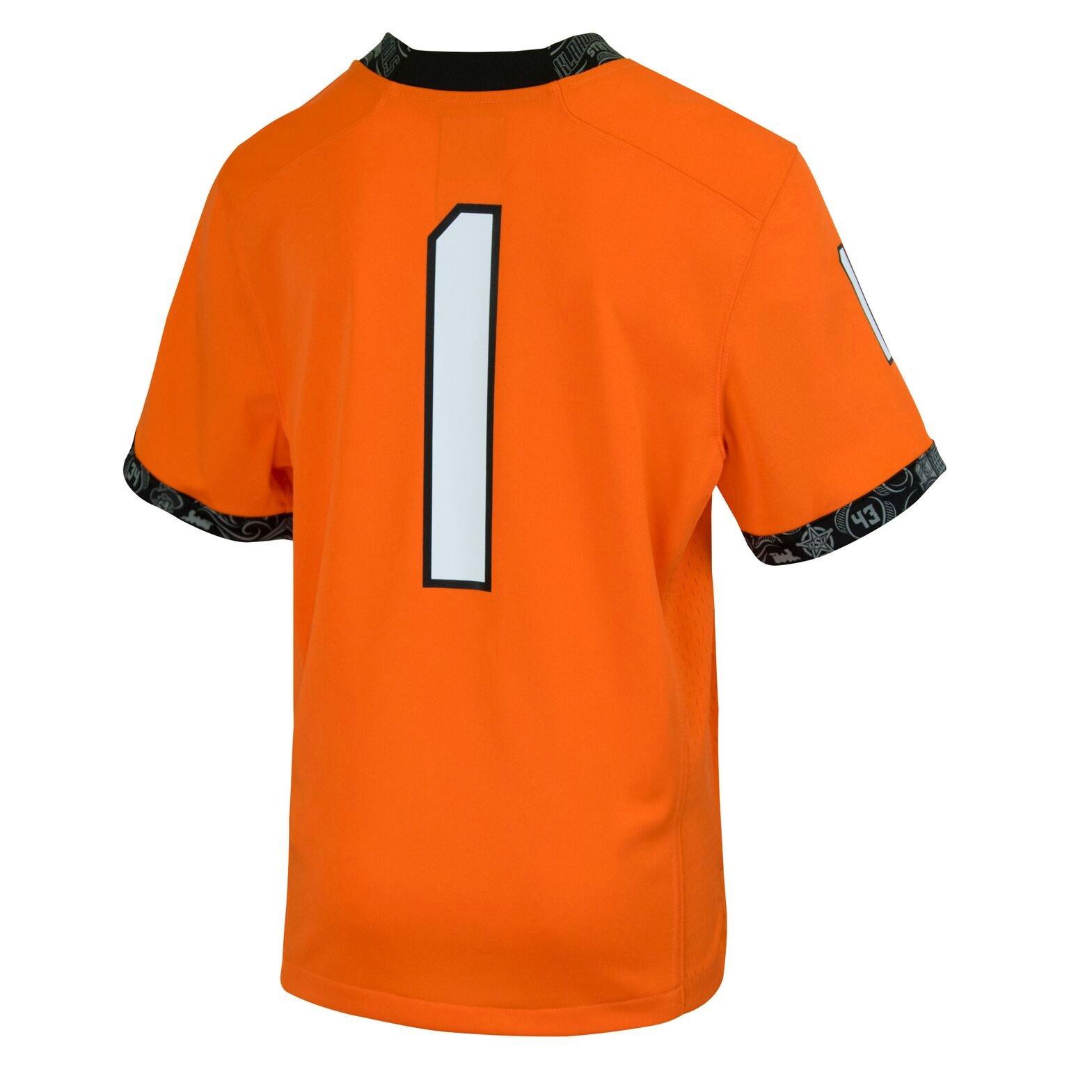 oklahoma state football jersey