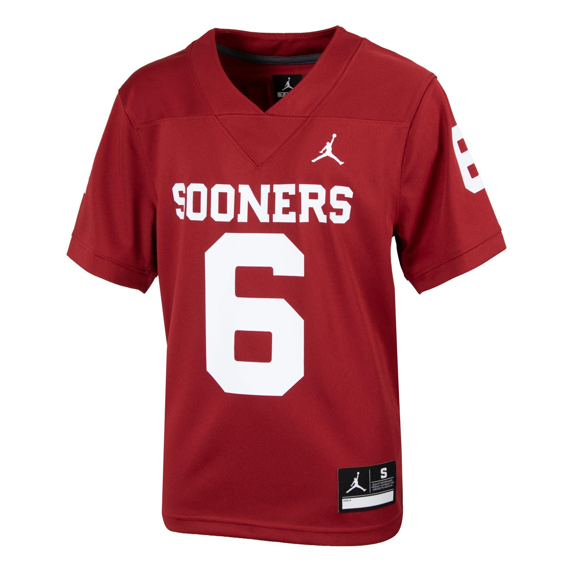 oklahoma sooners youth basketball jersey