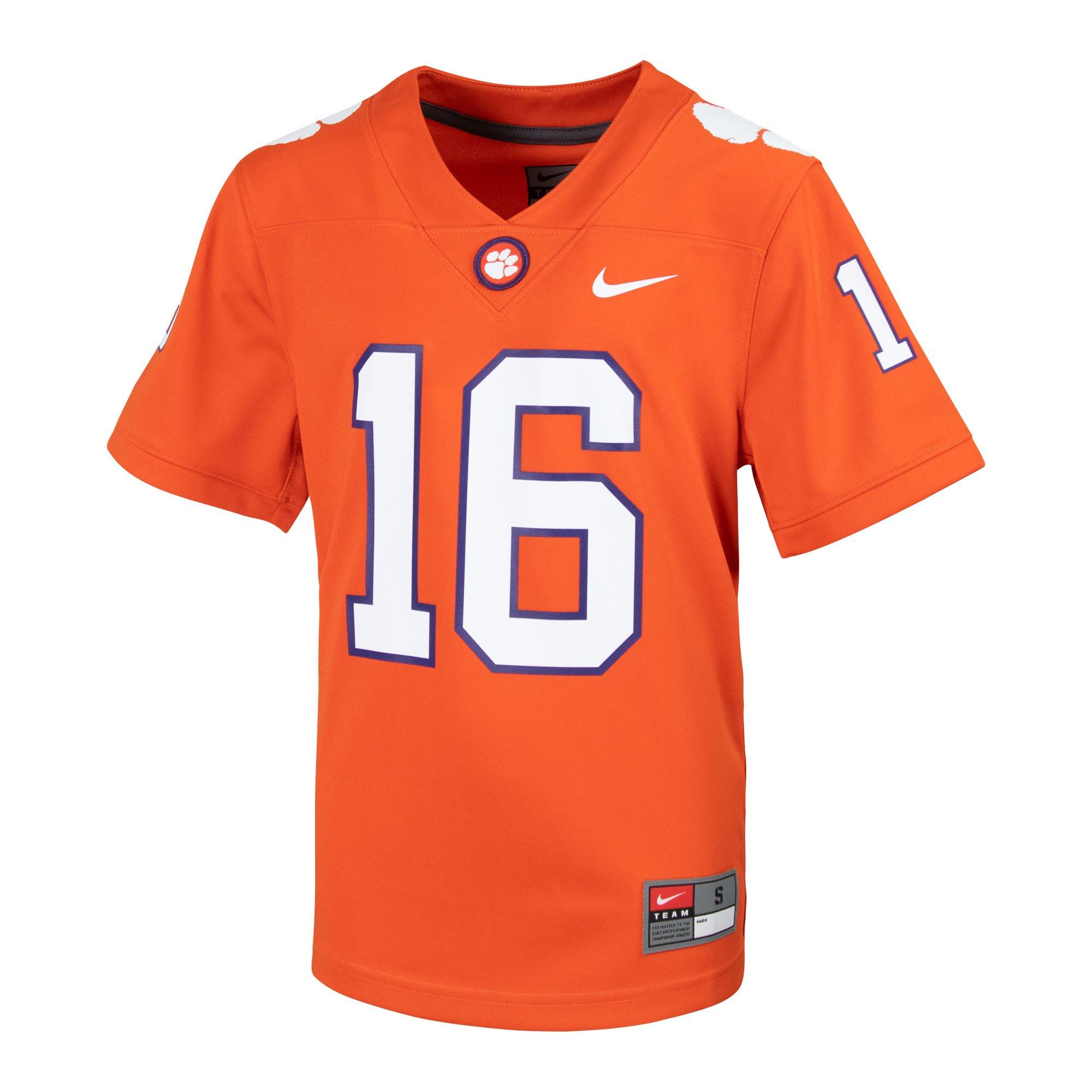 clemson 16 jersey