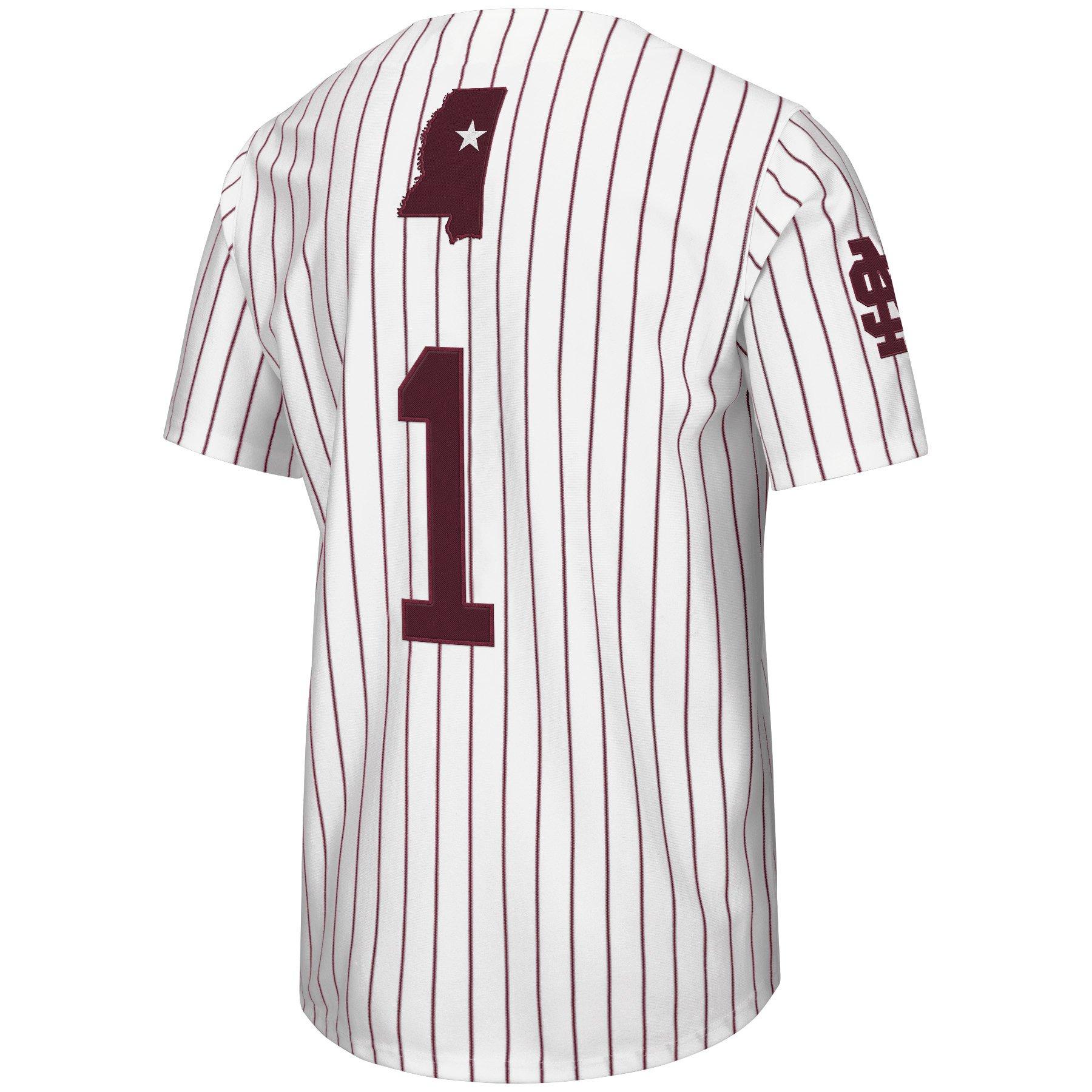 mississippi state baseball jersey for sale