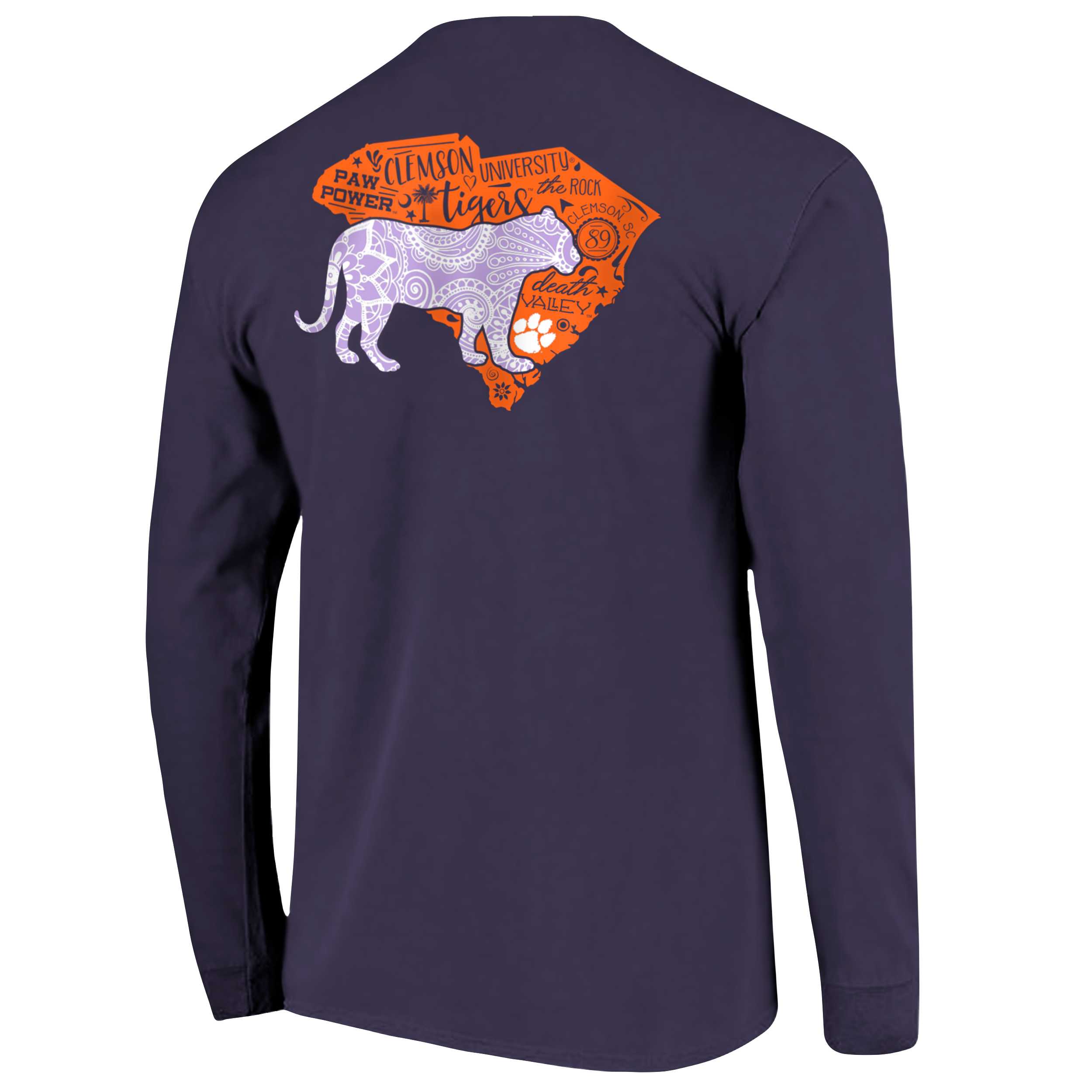 clemson croc jibbitz