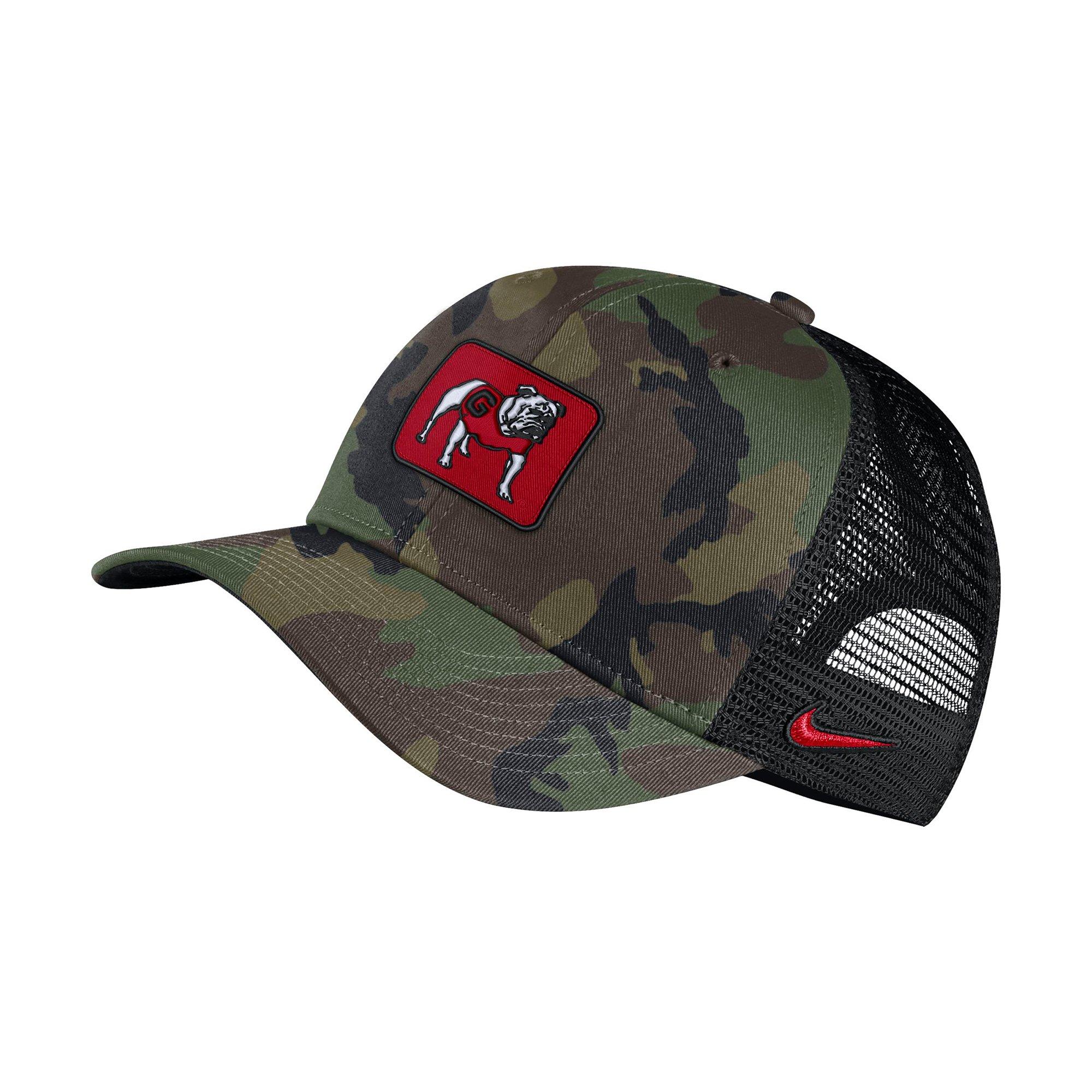 nike camo snapback