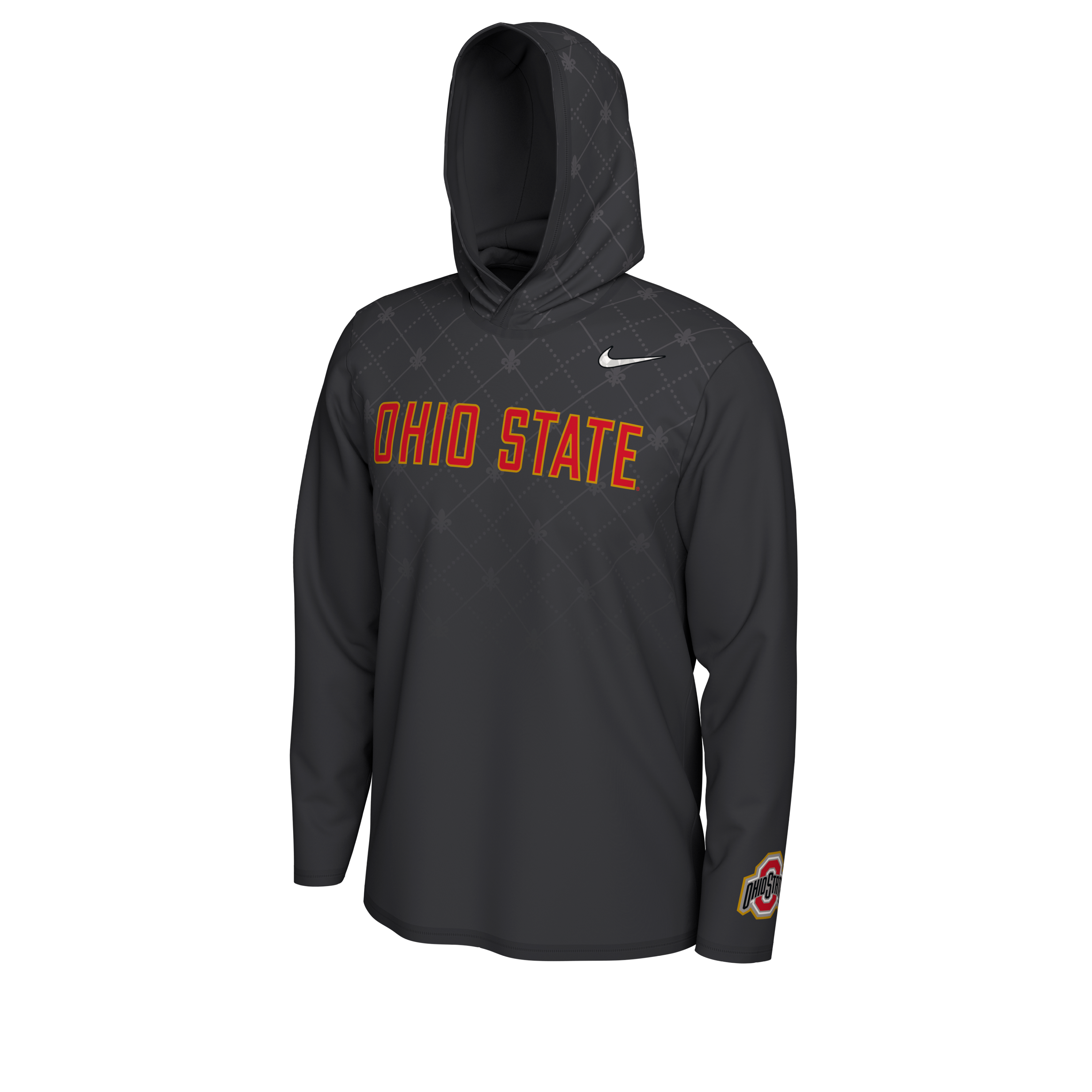 ohio state dri fit hoodie